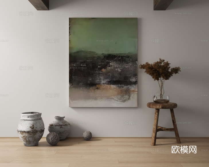 装饰画3d模型下载