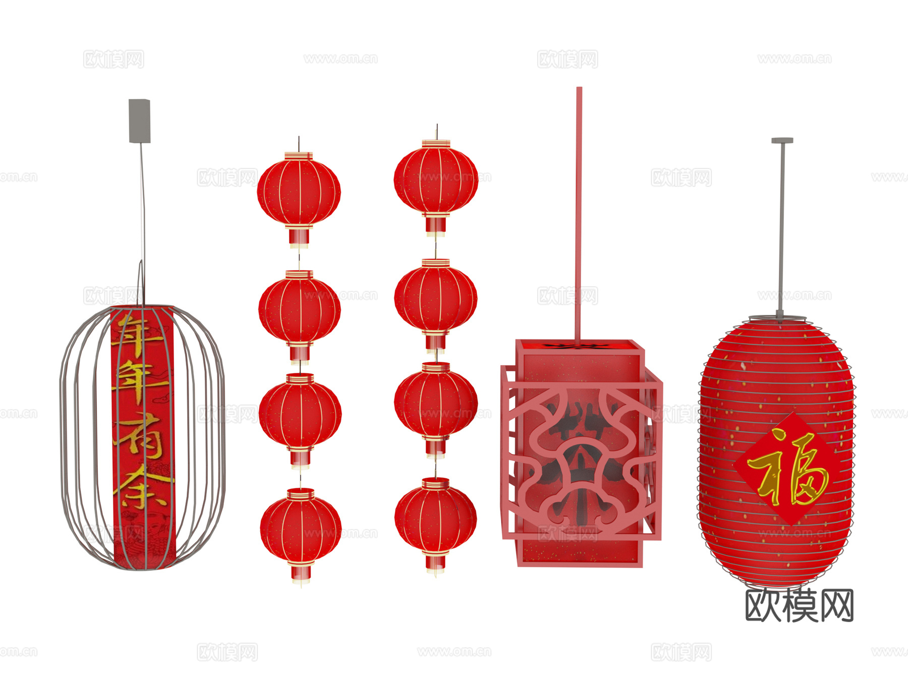 室内 餐厅su模型下载（渲染图1）