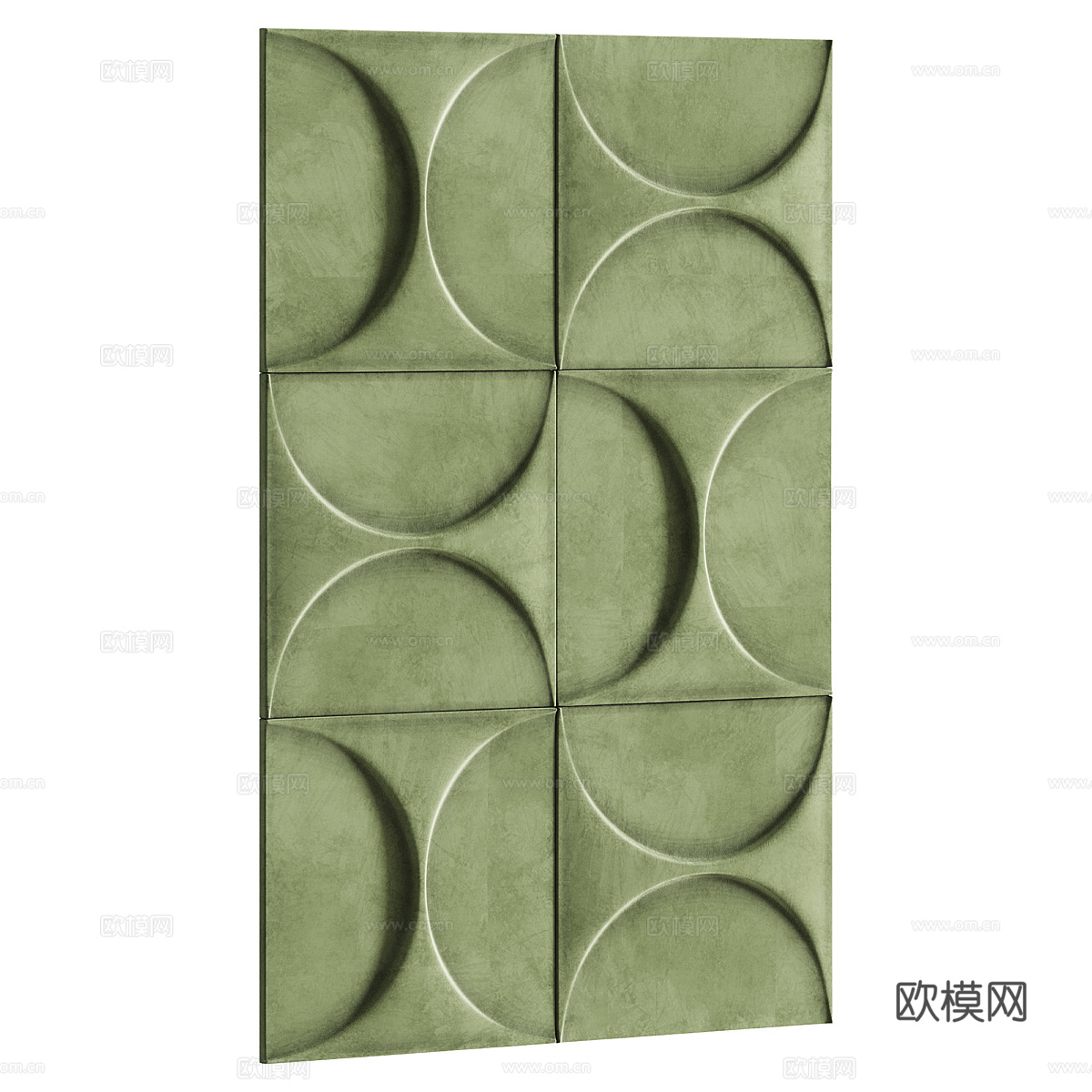 新中式软包 硬包3d模型