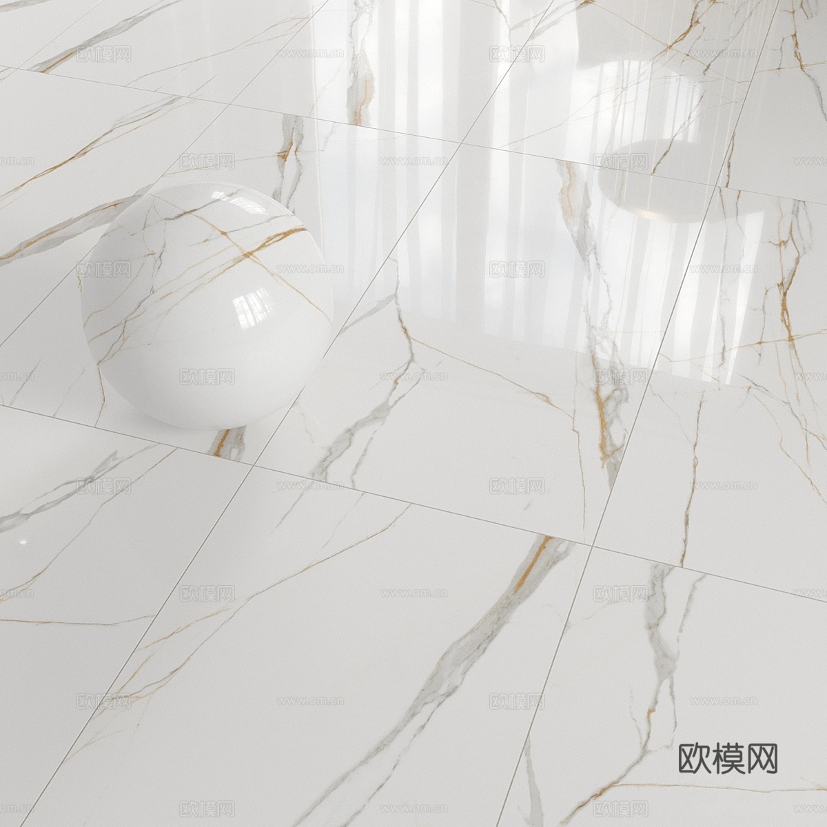 岩板 大理石 PU石材3d模型