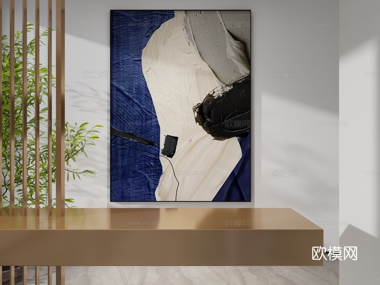 装饰画3d模型下载