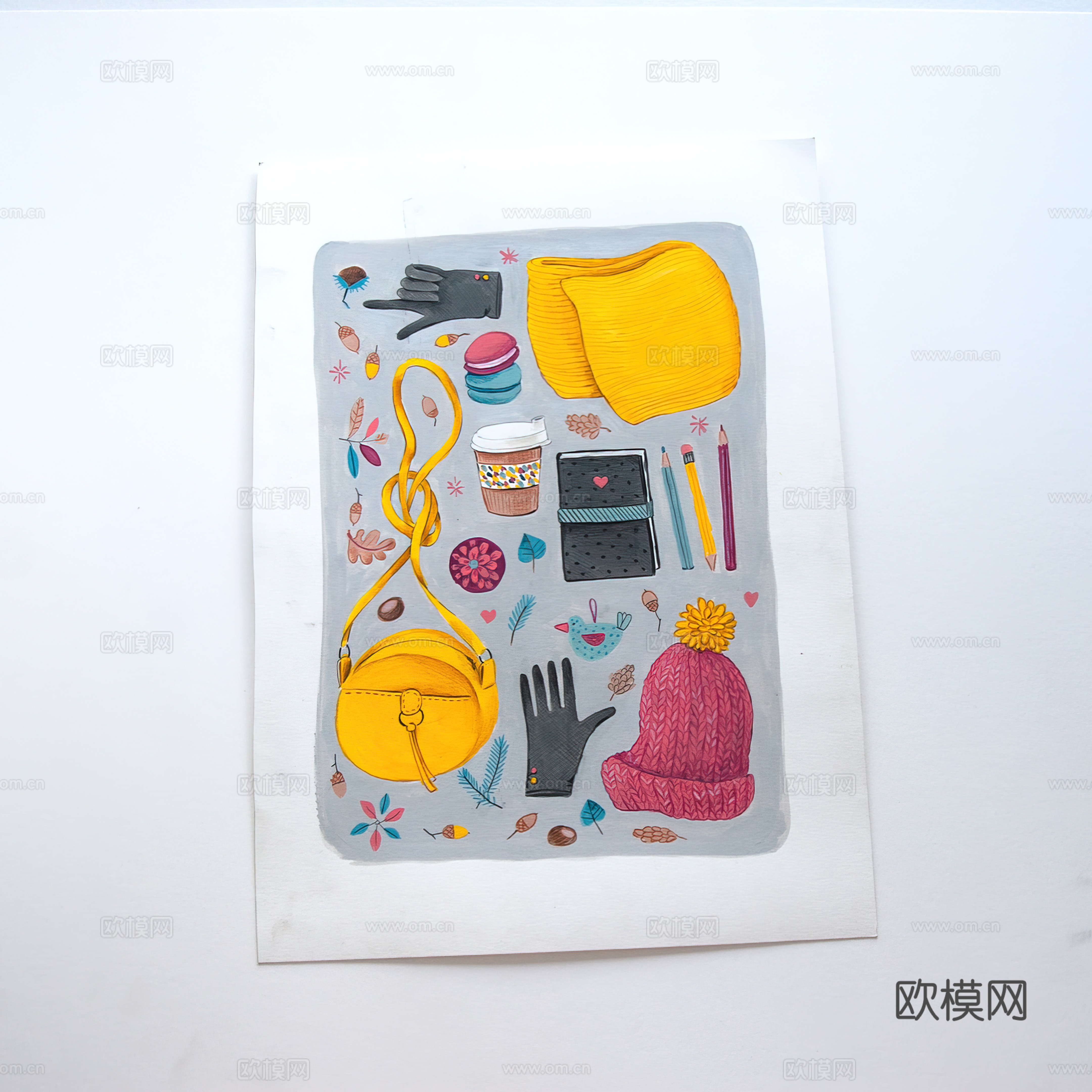 儿童插画  装饰画艺术画