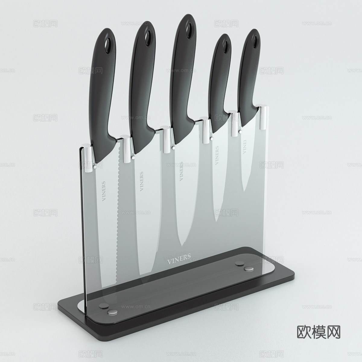 刀架 厨房刀架 厨房刀具3d模型