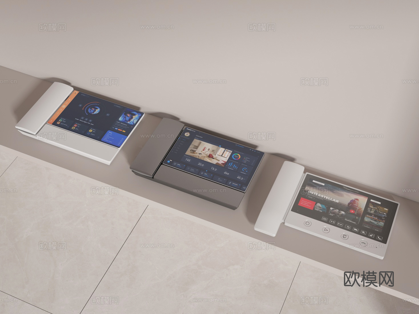 电话3d模型