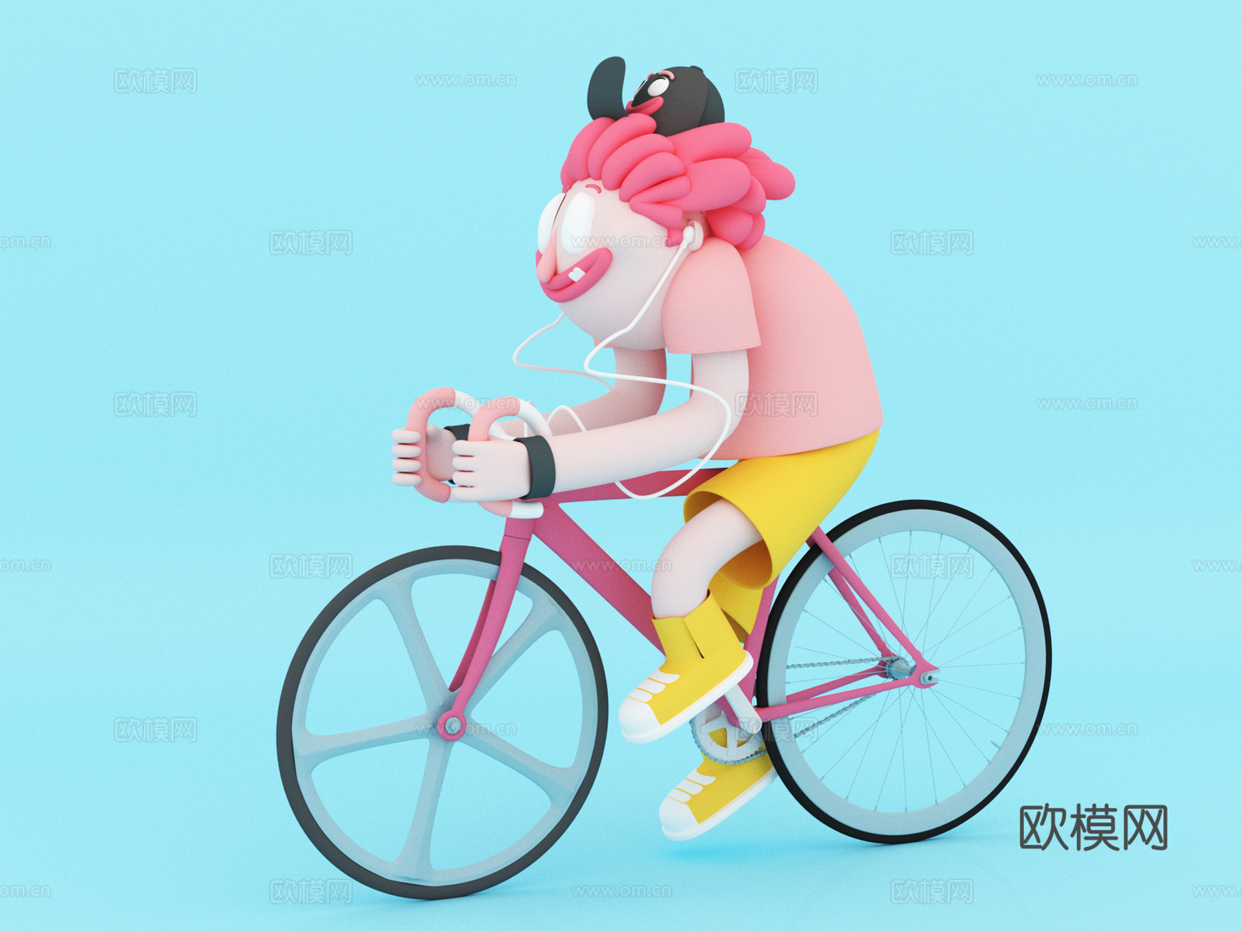 人物 卡通人物3d模型