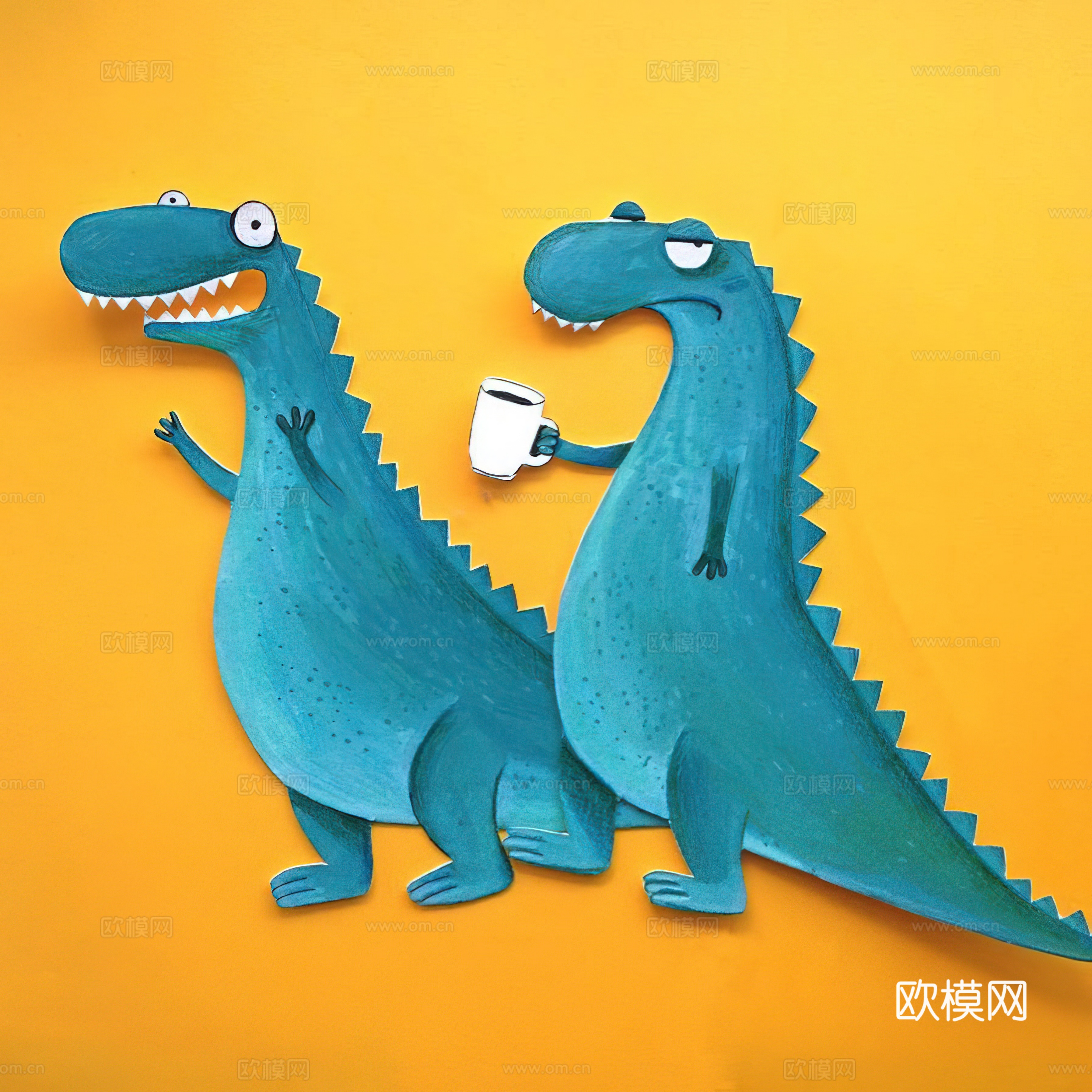 儿童插画  装饰画艺术画下载