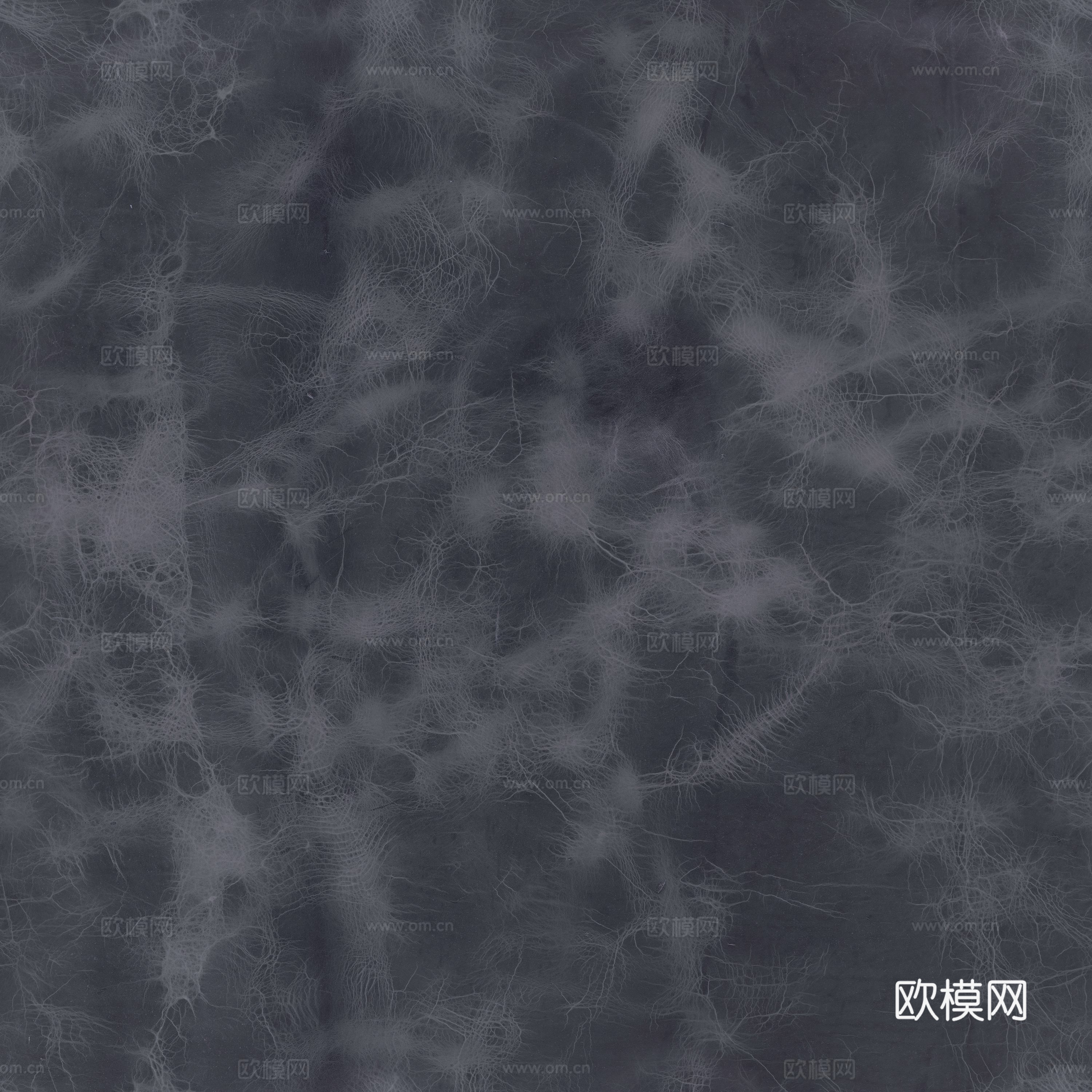 灰蓝色细纹皮革
