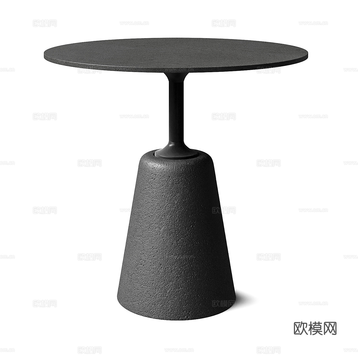 现代意式极简圆茶几3d模型