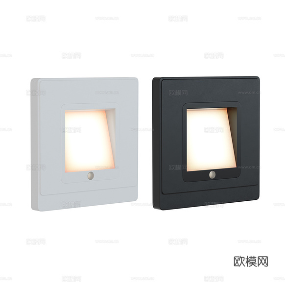 感应灯 壁灯 小夜灯3d模型下载