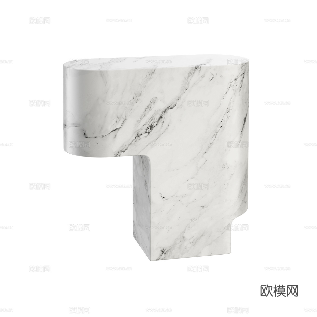 John Pawson 极简台灯 大理石台灯 现代台灯3d模型