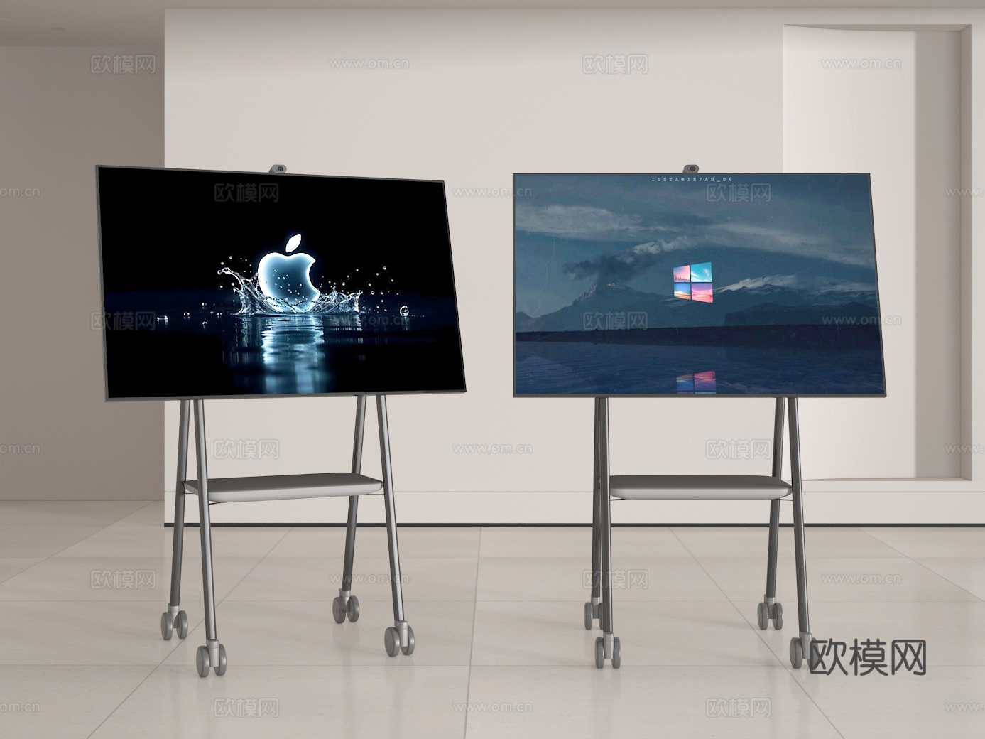 电视架3d模型