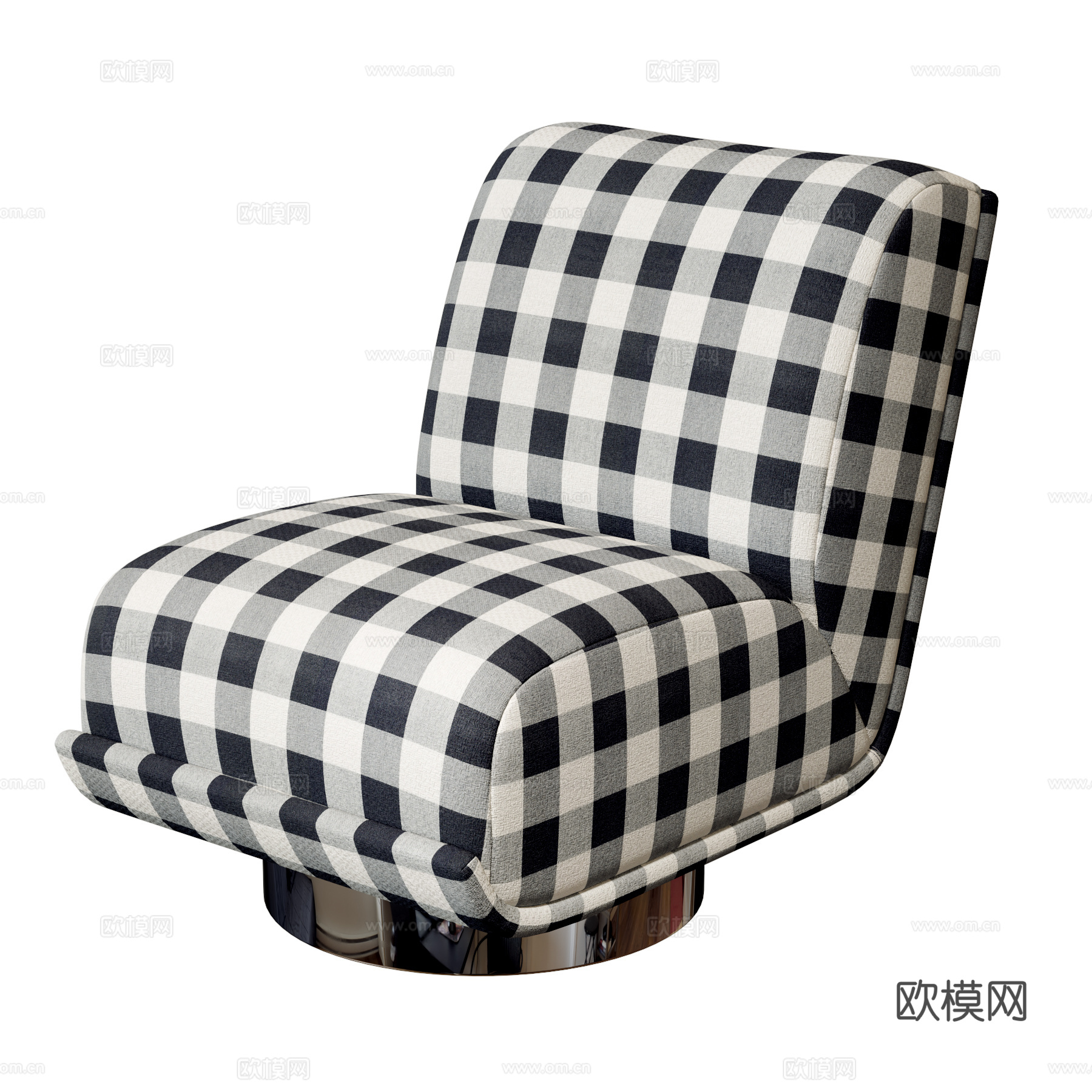 minotti 现代单人沙发 布艺沙发 休闲椅 扶手椅su模型