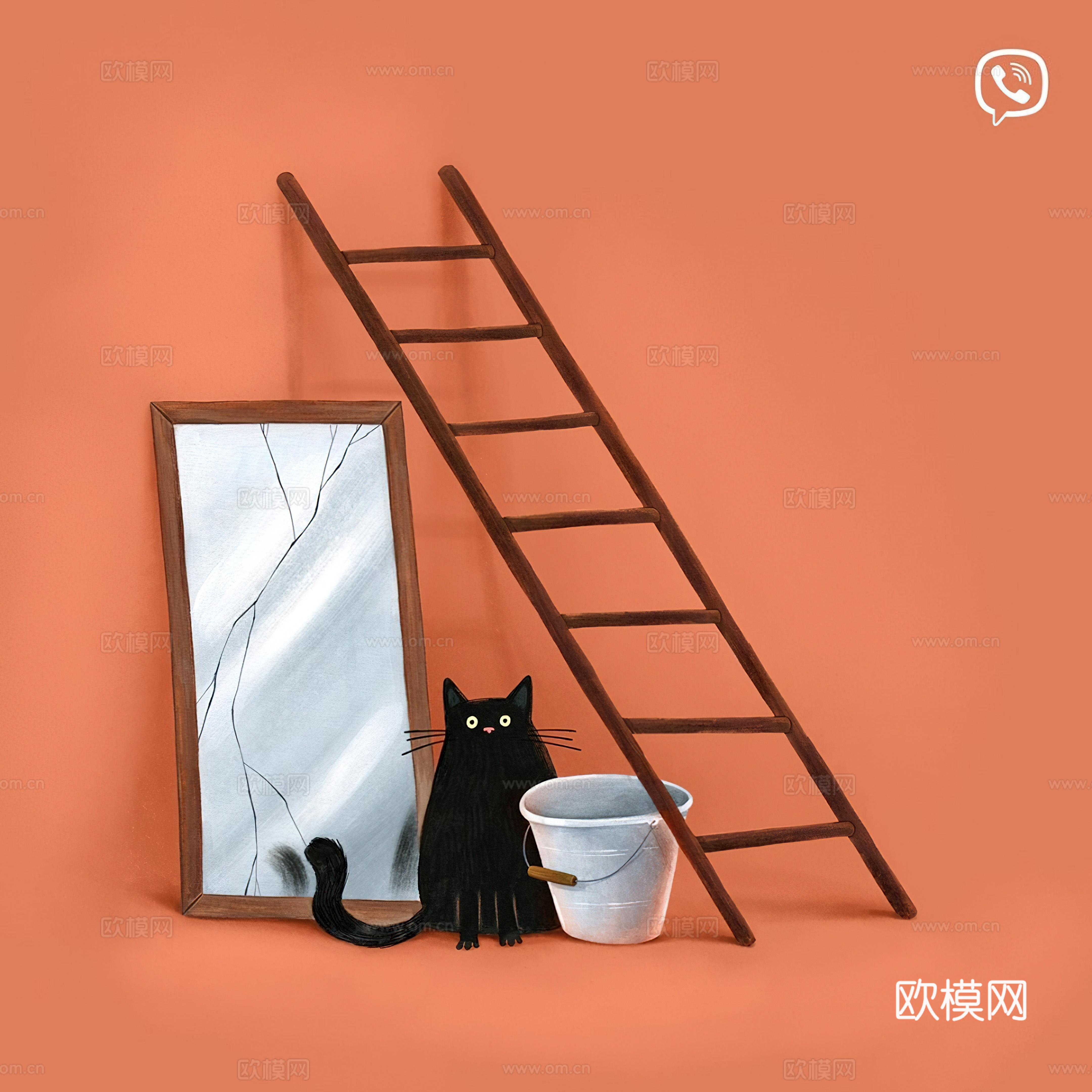 儿童插画装饰画艺术画