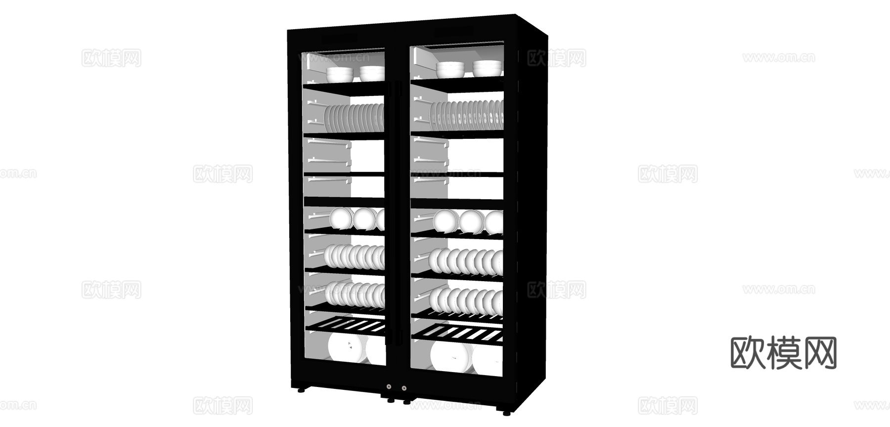 生活家具 酒柜su模型