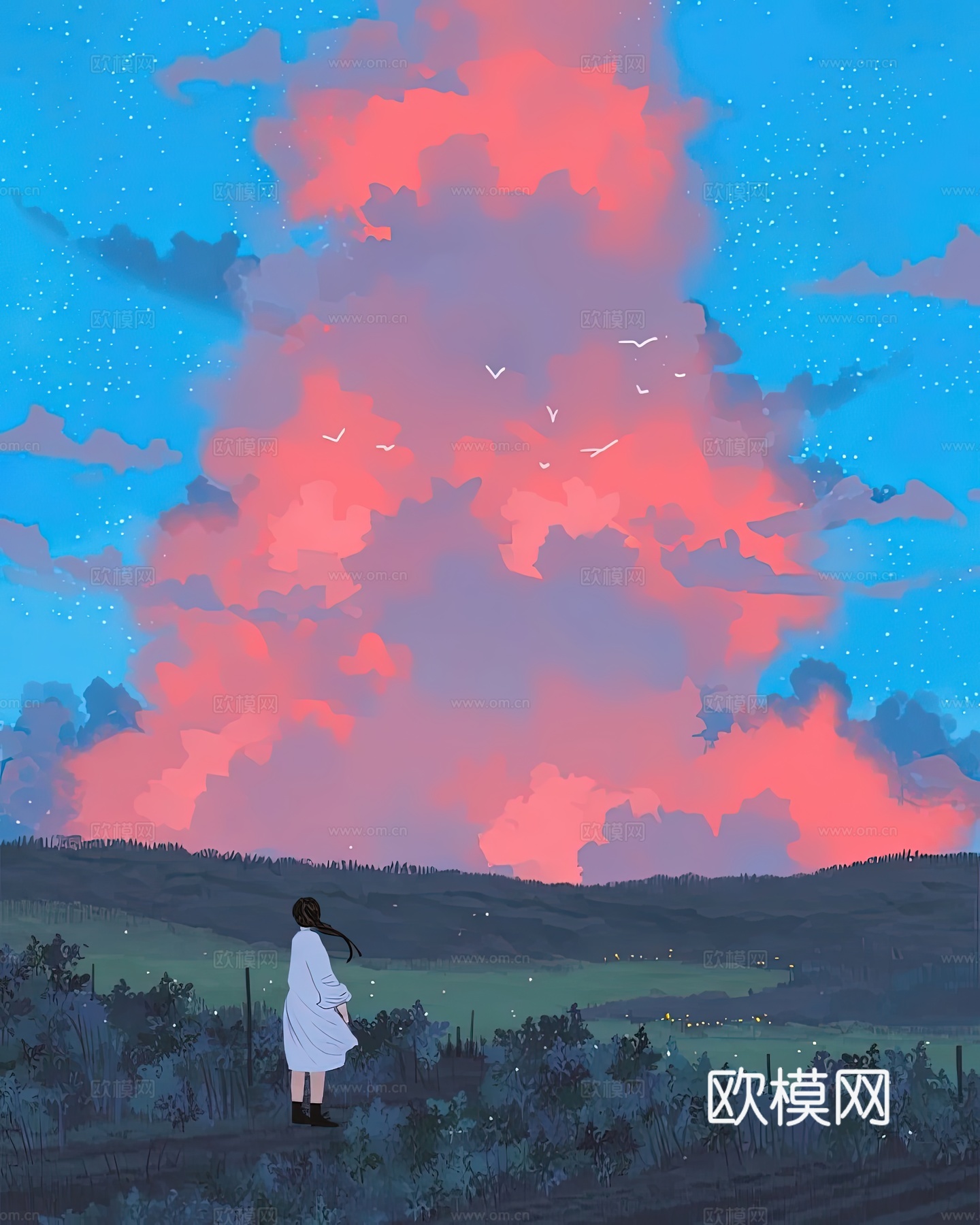 卡通插画 装饰画 艺术画下载