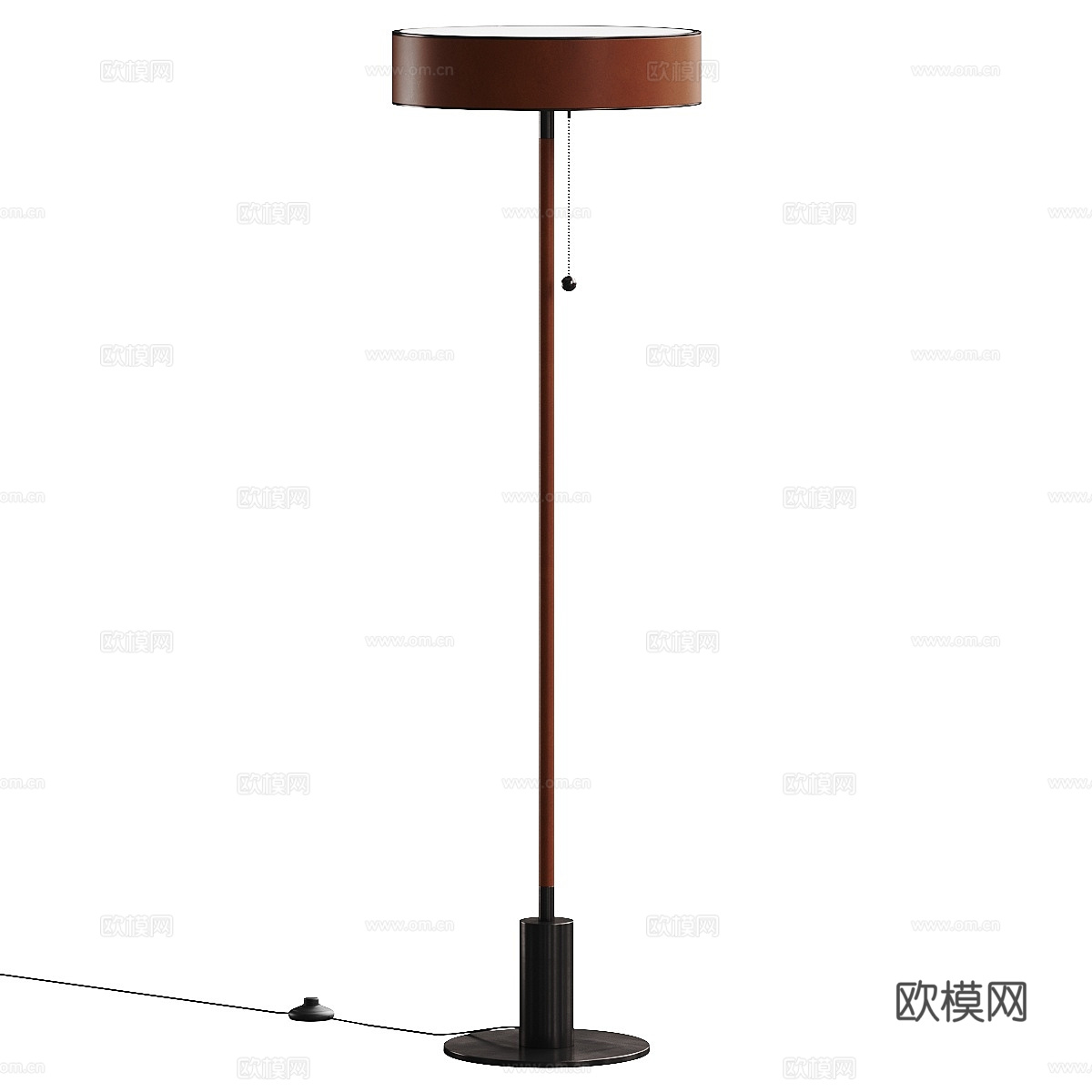 现代轻奢极简落地灯3d模型
