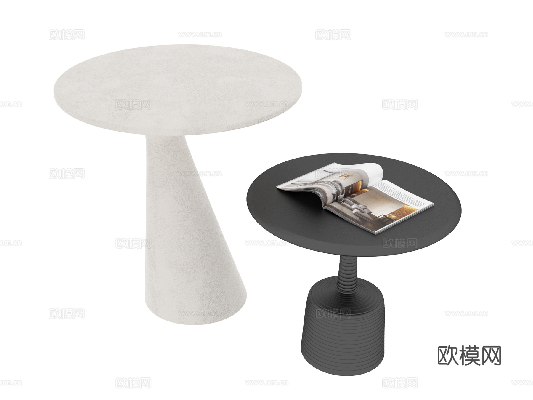 家具 茶几su模型