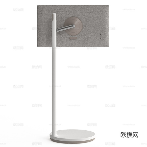 LG StanbyME 27 英寸智能触摸屏显示器3d模型下载(渲染图5)