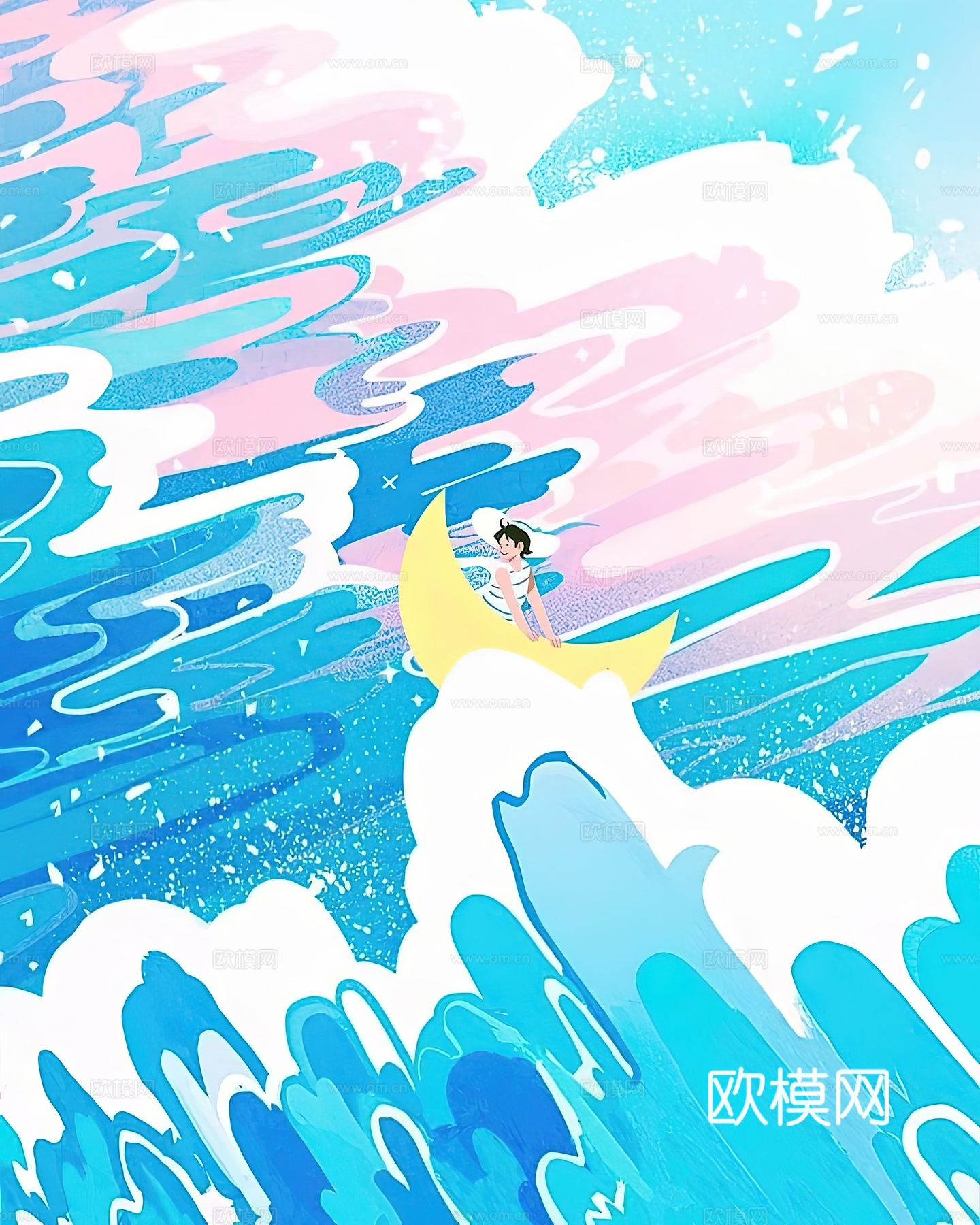 卡通插画 装饰画 艺术画下载