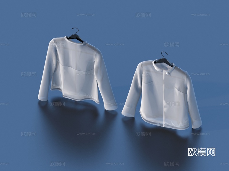 衣服 服装 衬衫3d模型下载