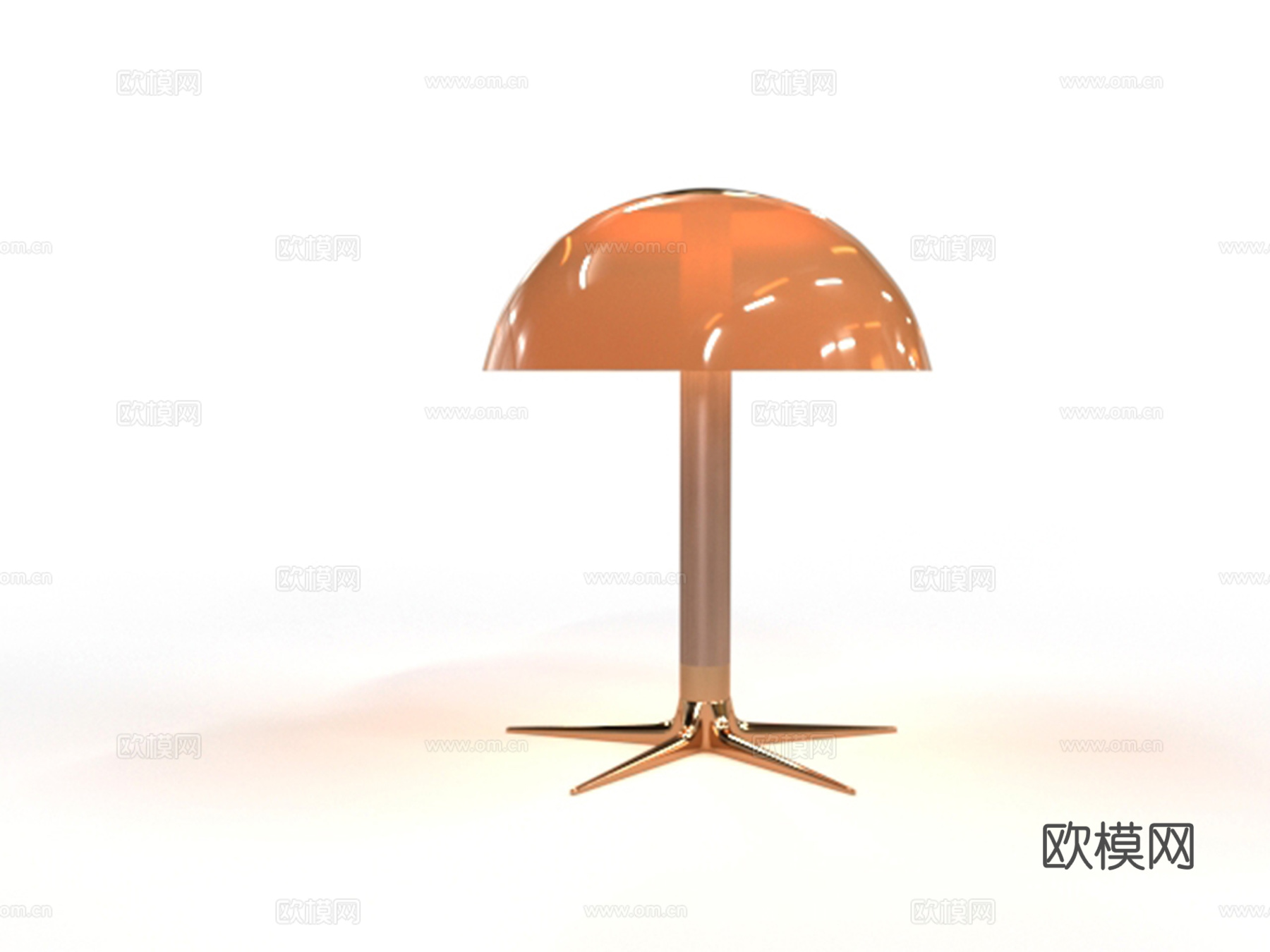 新中式台3d模型