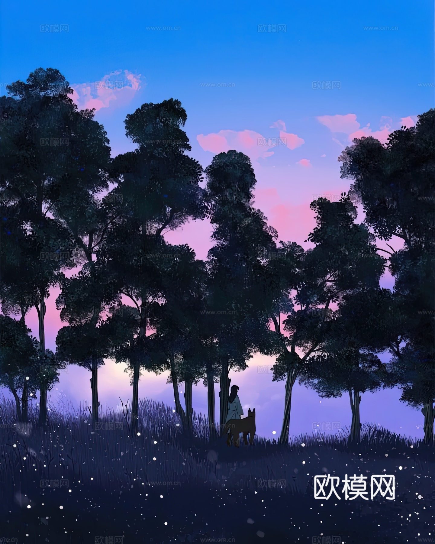 卡通插画 装饰画 艺术画下载