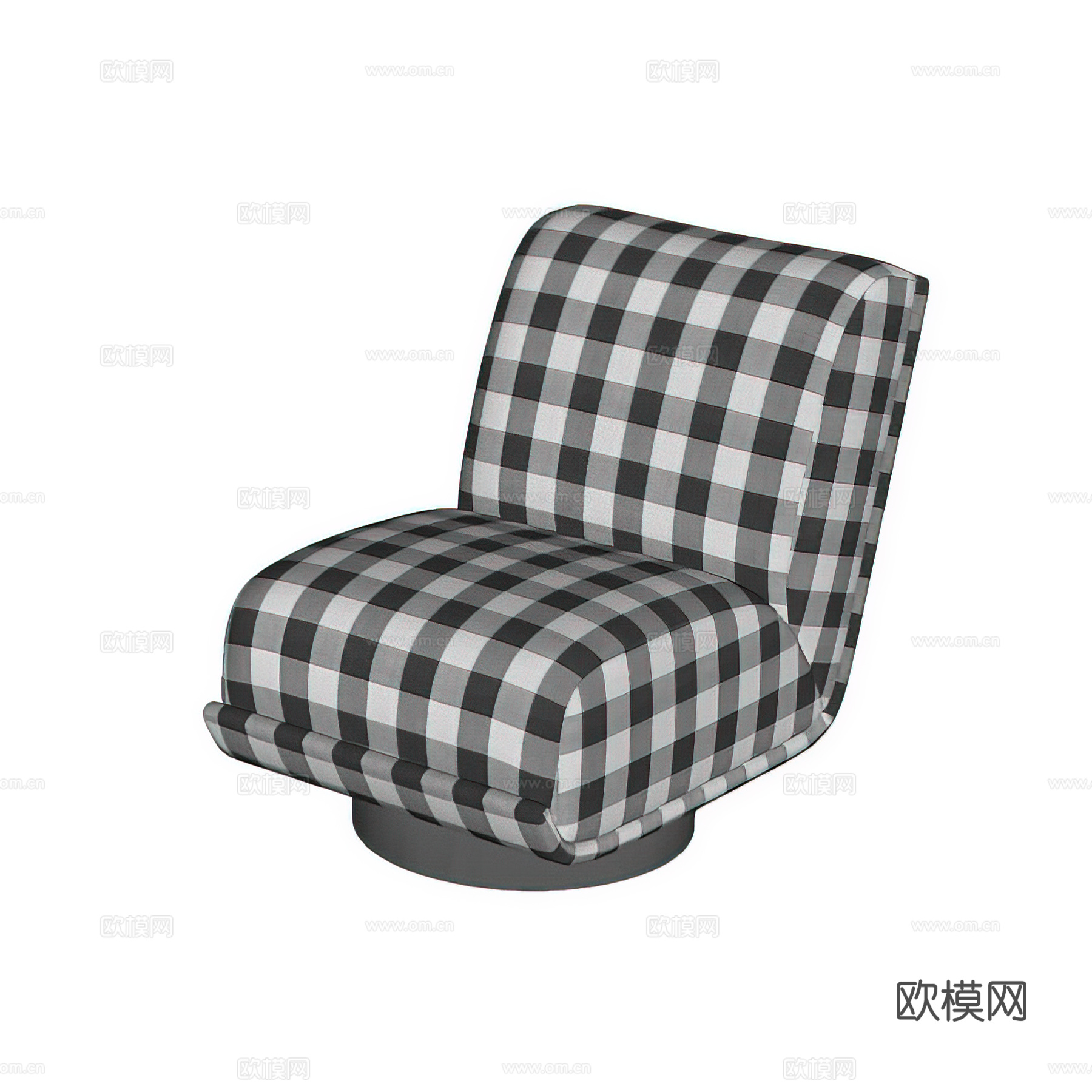 minotti 现代单人沙发 布艺沙发 休闲椅 扶手椅su模型