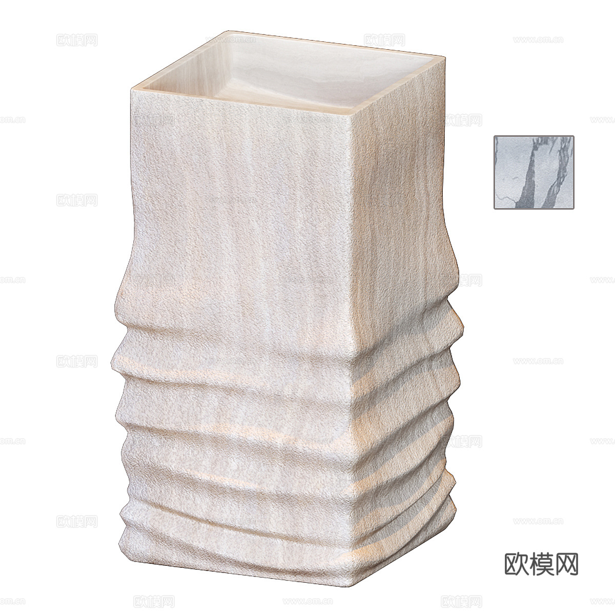 现代简约台盆 台盆 简约台盆 卫生间台盆3d模型