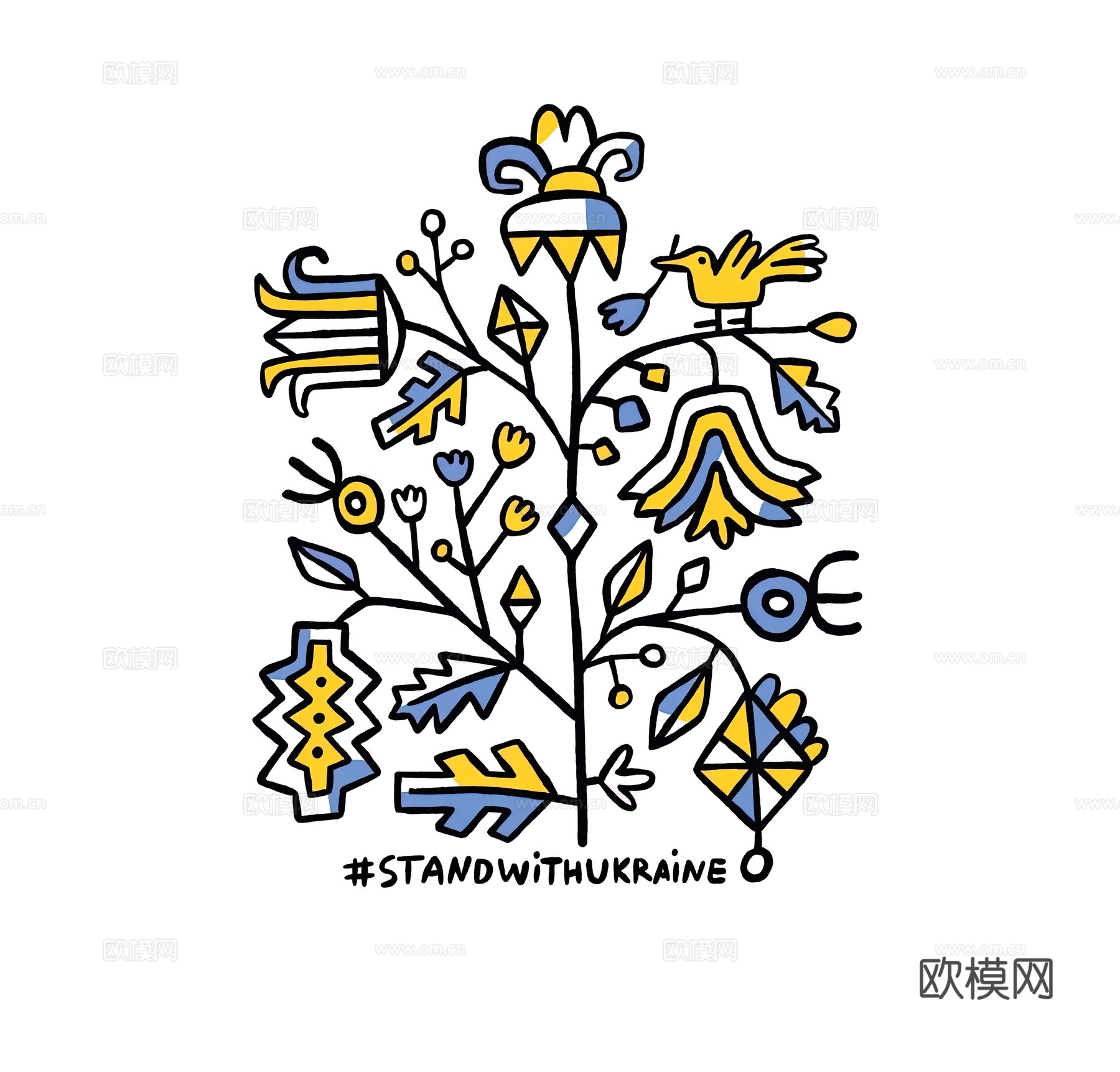 儿童插画装饰画艺术画