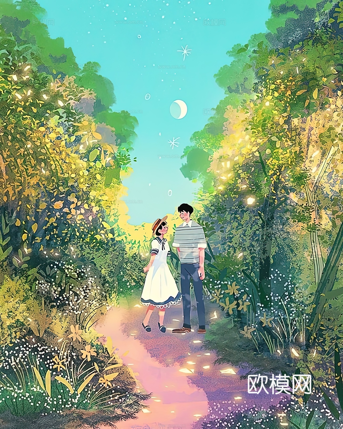 卡通插画 装饰画 艺术画下载