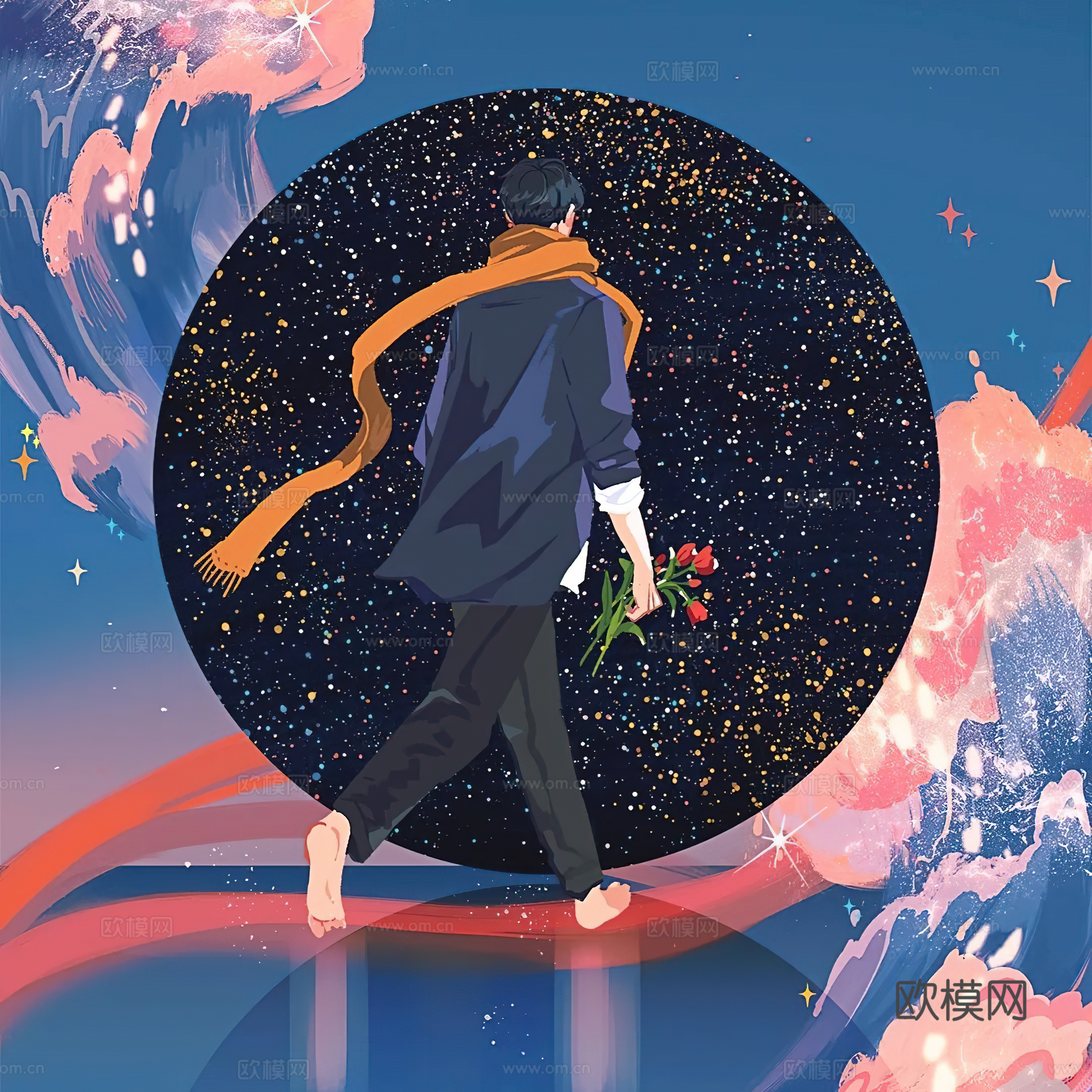 卡通插画 装饰画 艺术画下载