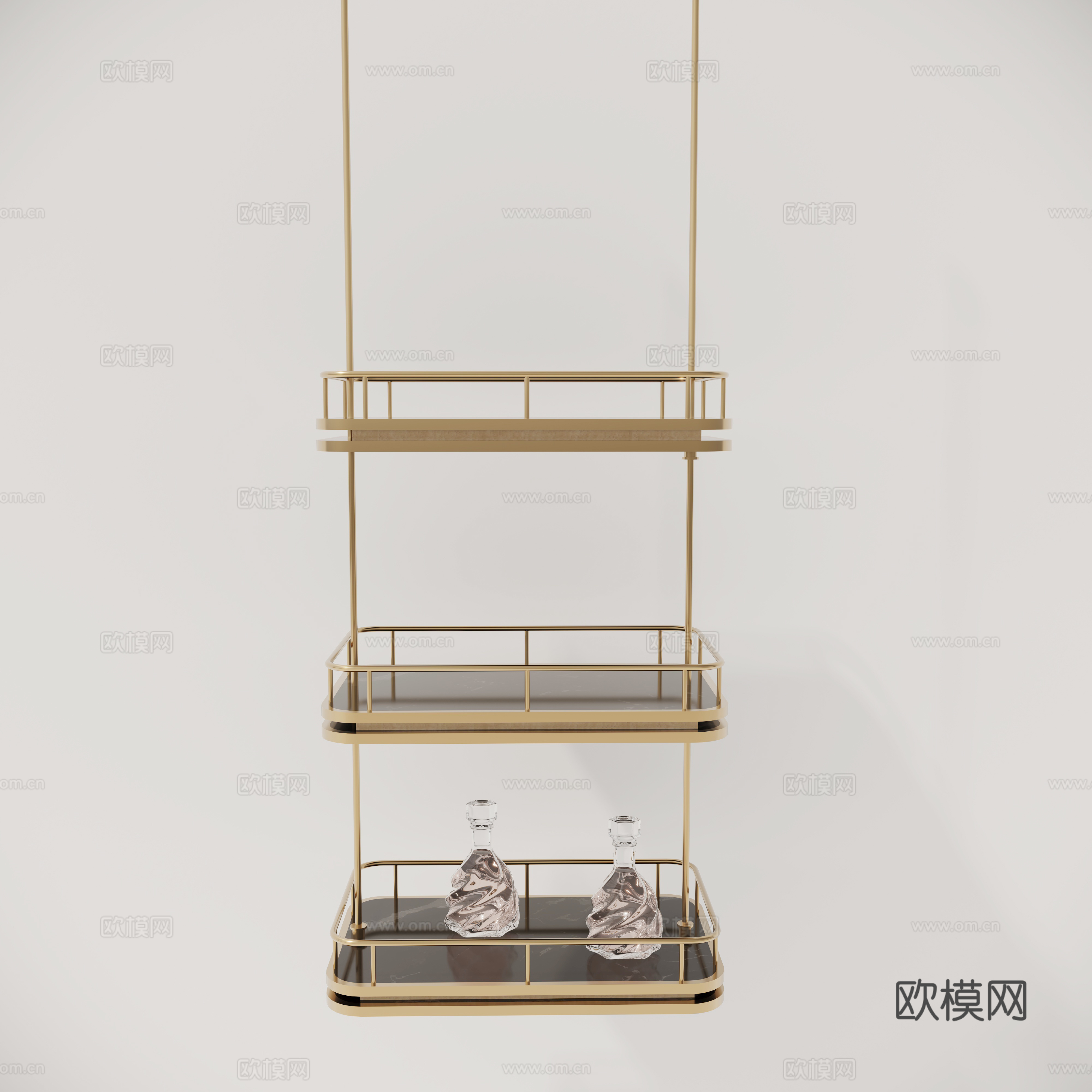 装饰架 摆架 吊架 书架3d模型