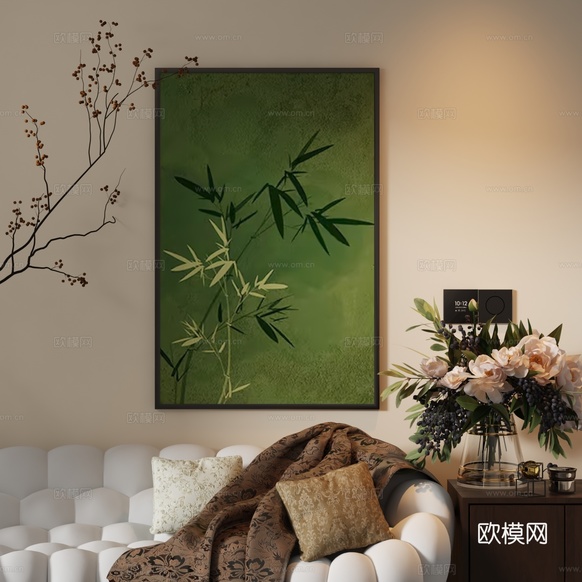 装饰画3d模型下载