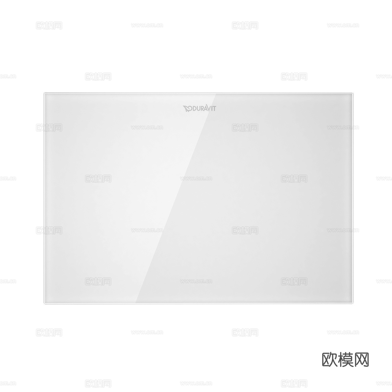 Duravit 极简冲水面板 马桶面板 冲水面板 卫浴面板3d模型