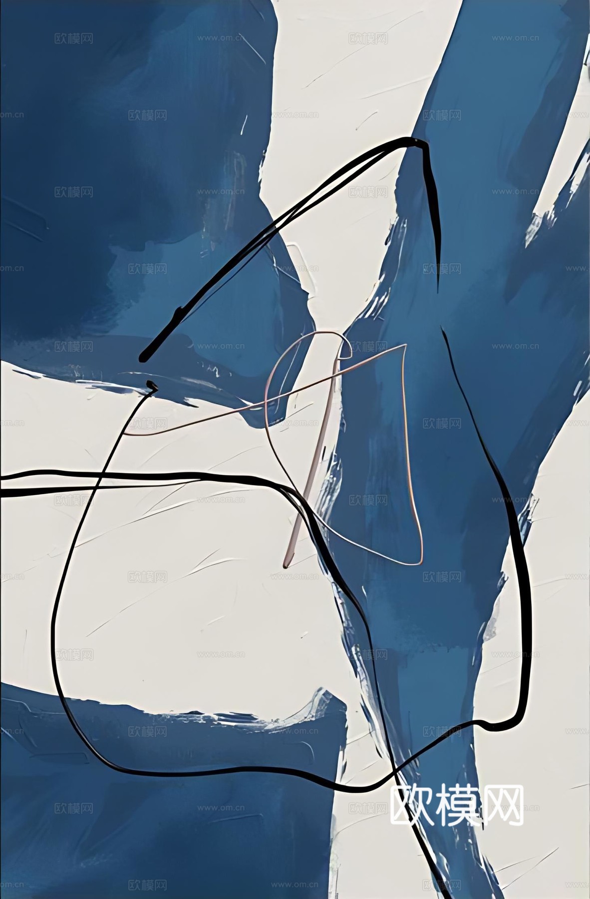 现代艺术抽象装饰画