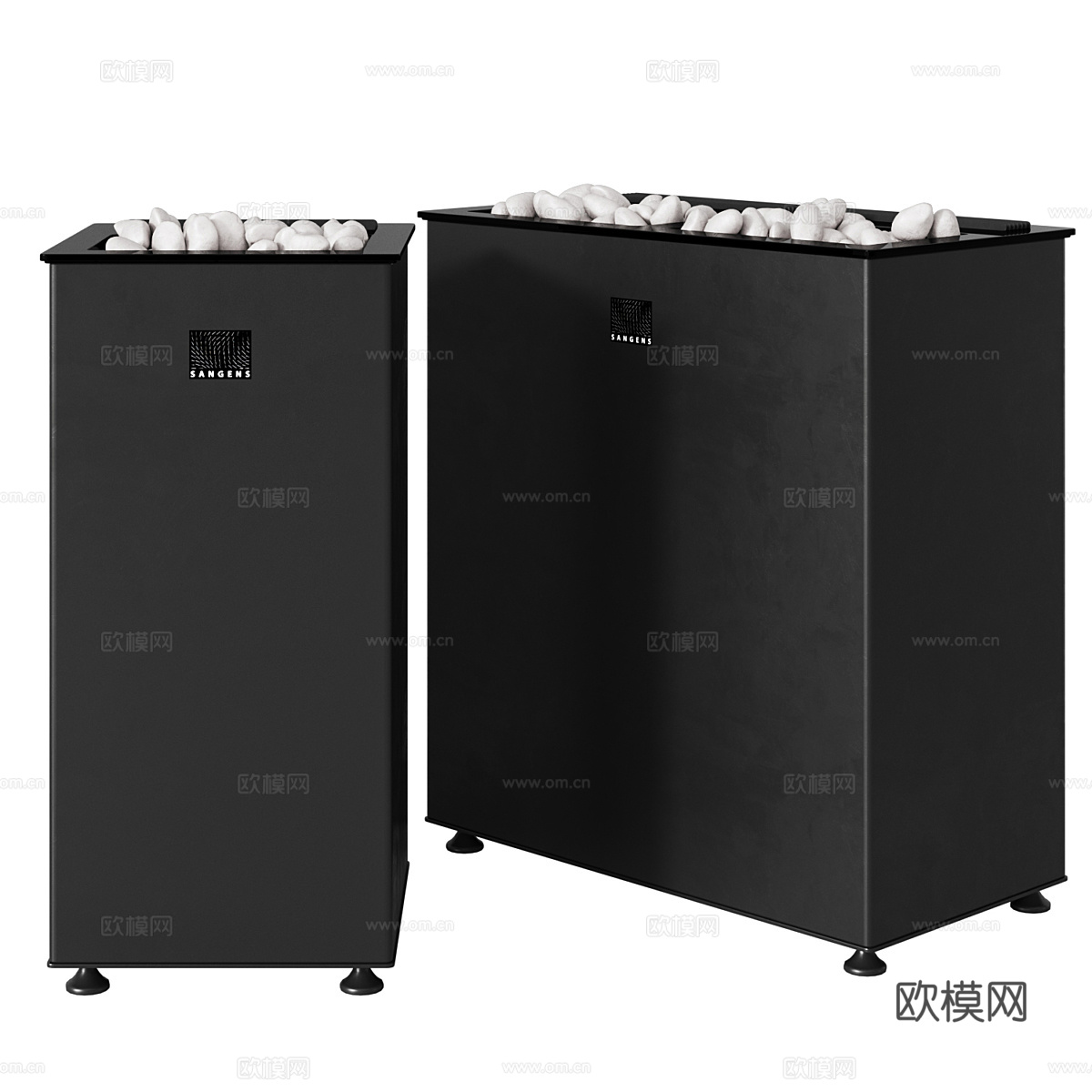 桑拿炉 电桑拿3d模型