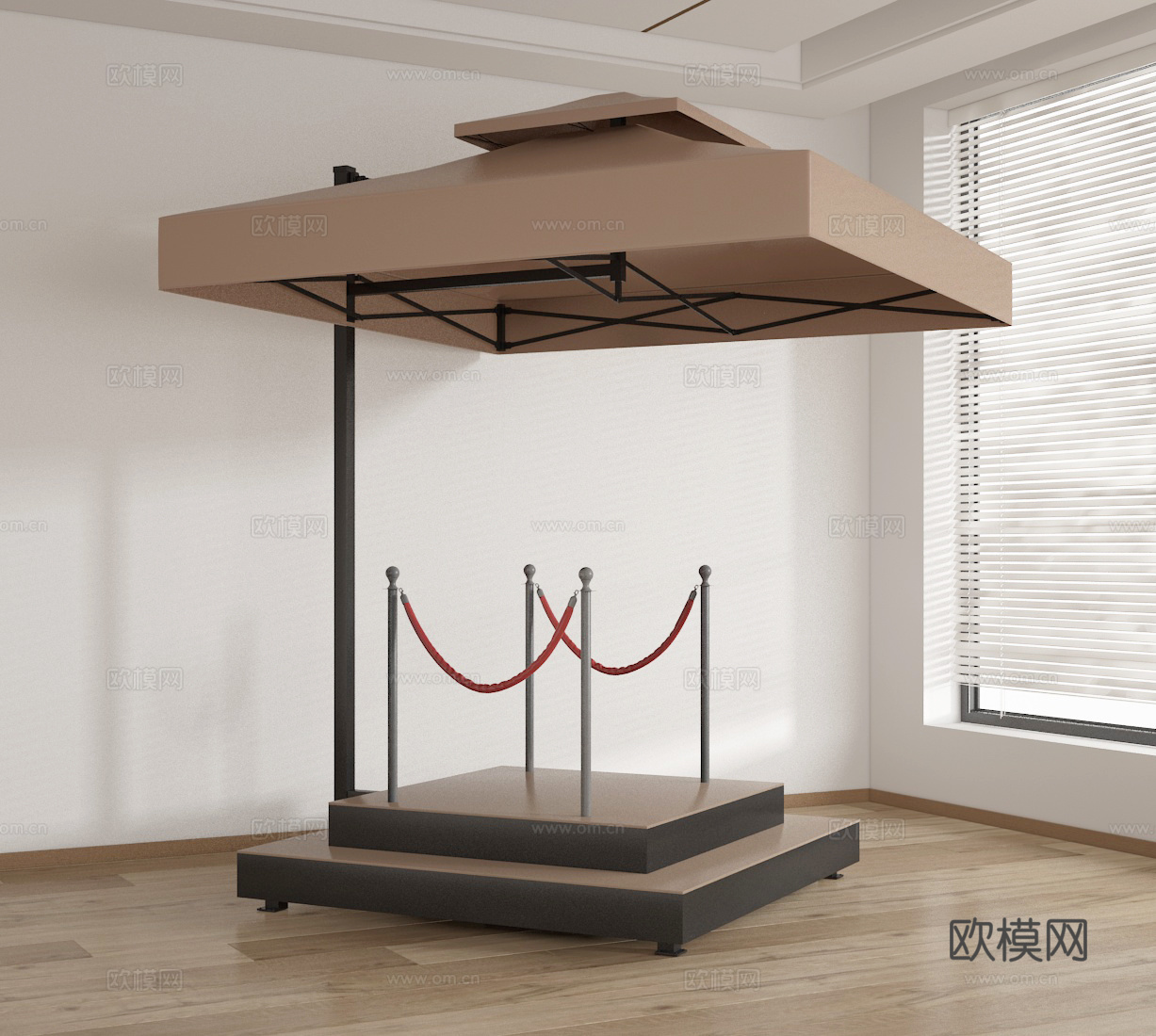 保安亭3d模型