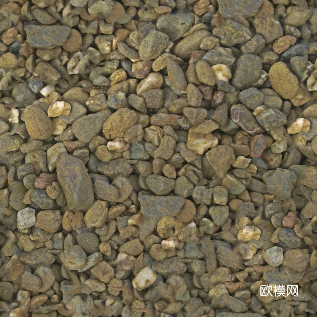 碎石地面
