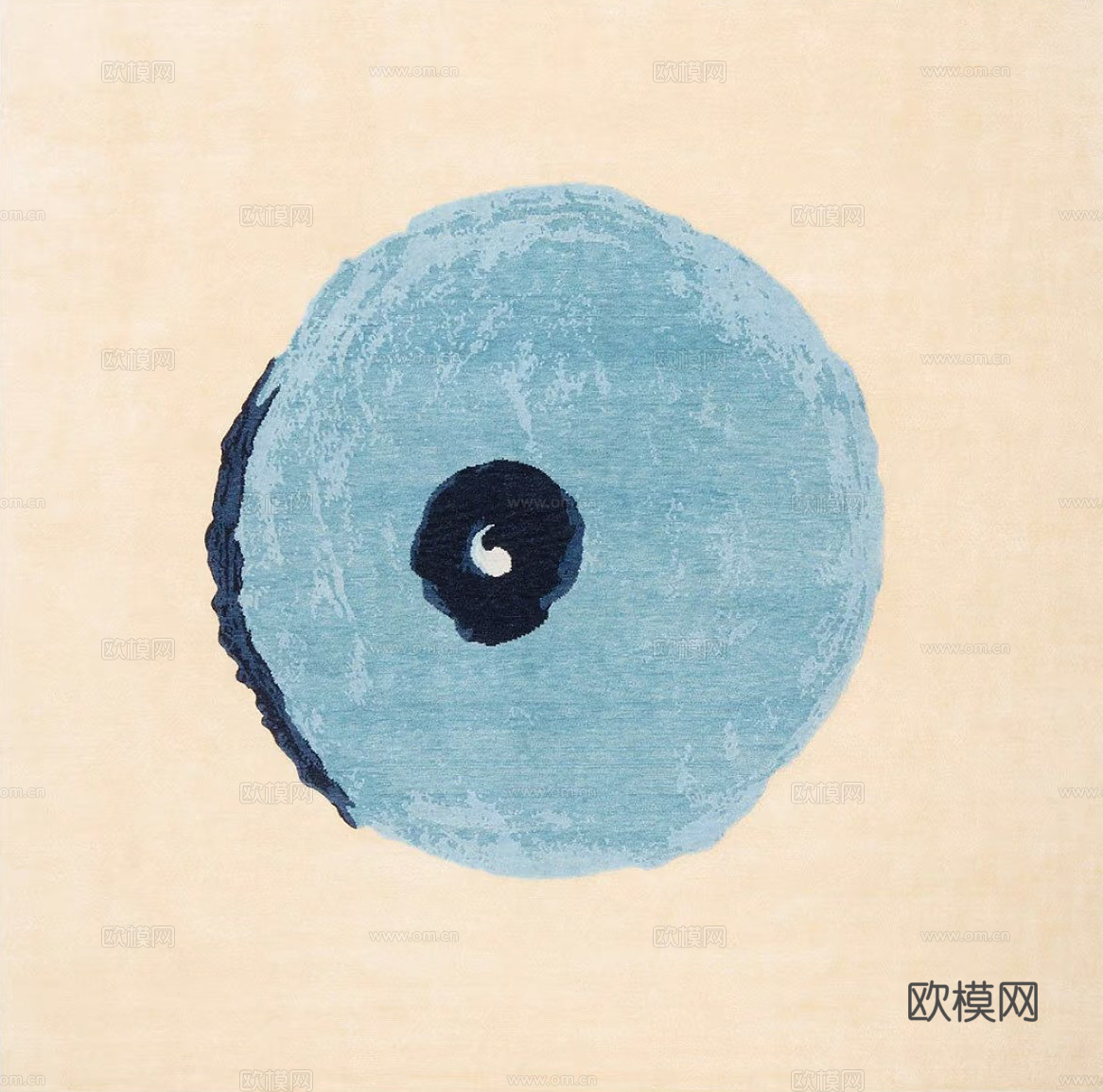 彩色毛绒地毯