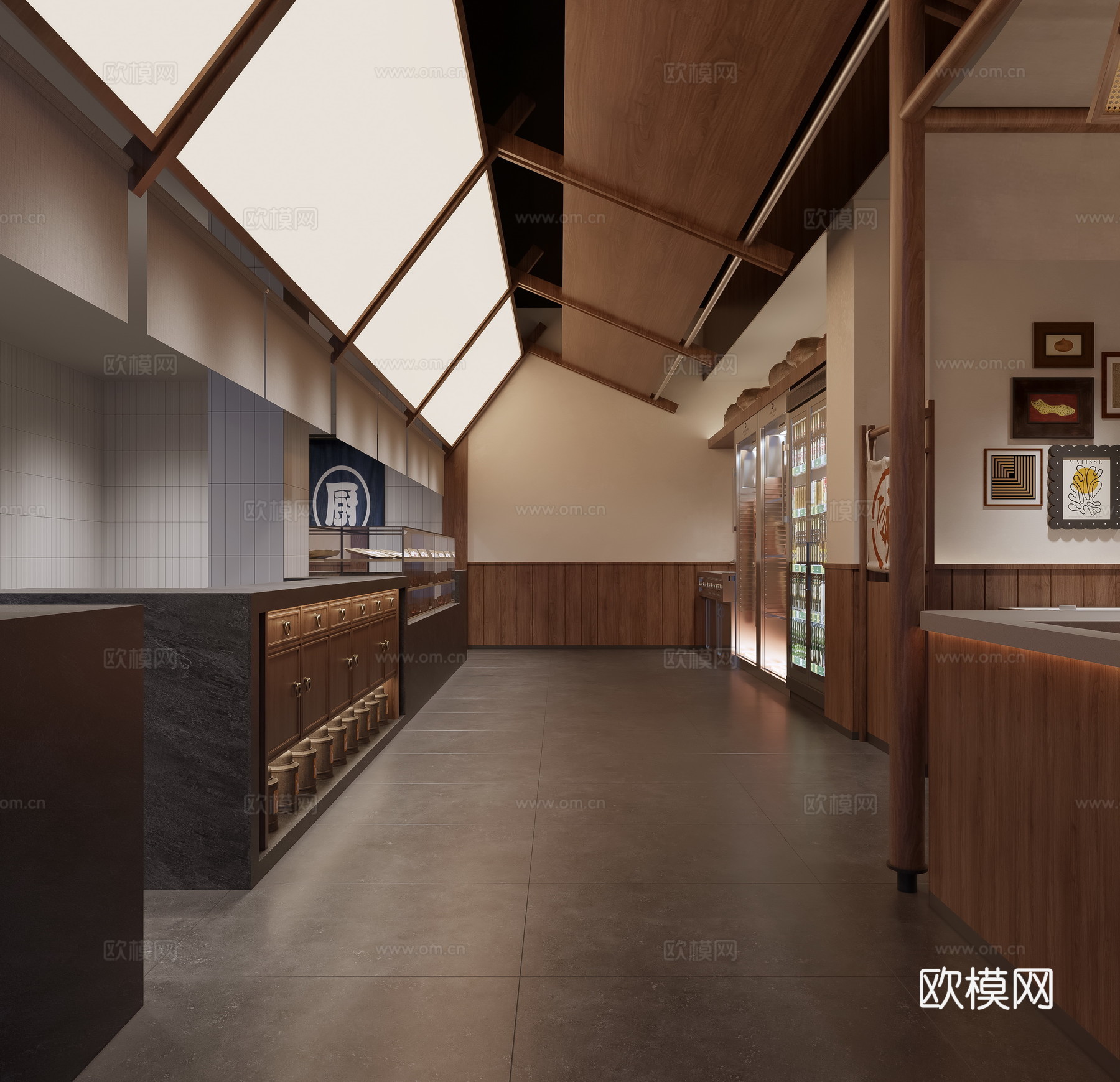 羊肉汤馆3d模型
