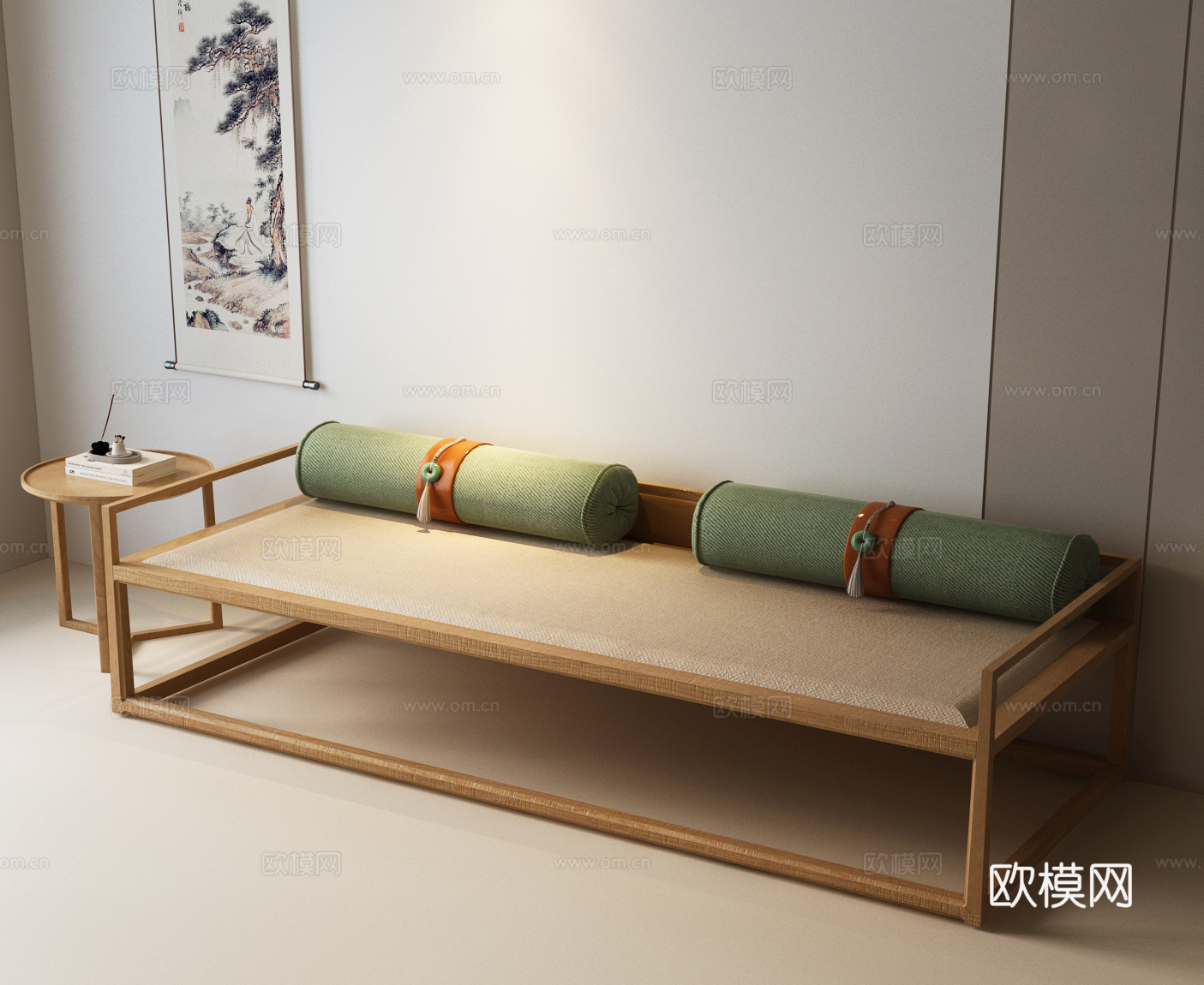 沙发 宋氏沙发 沙发组合 新中式沙发组合3d模型
