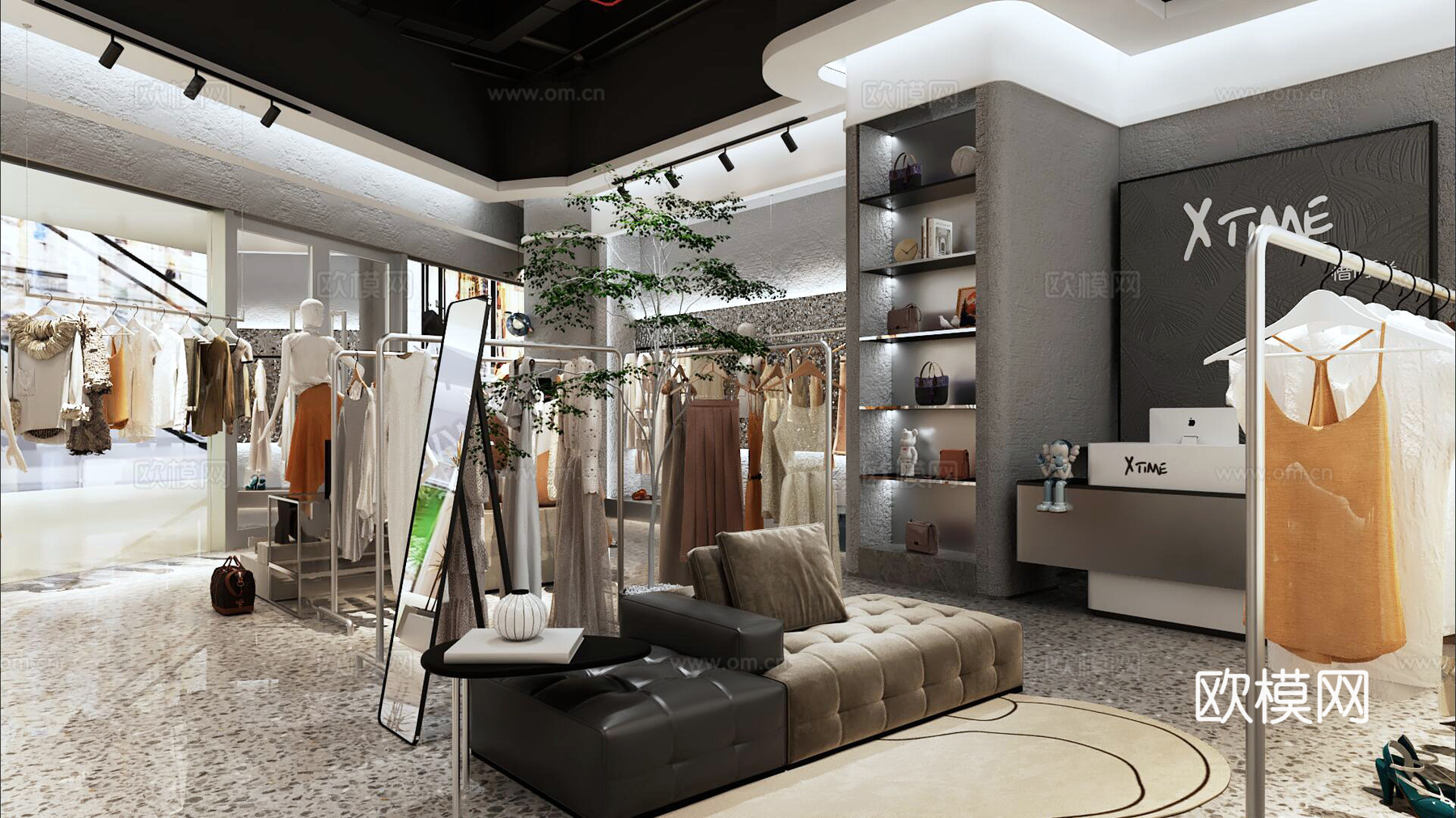 女装店3d模型