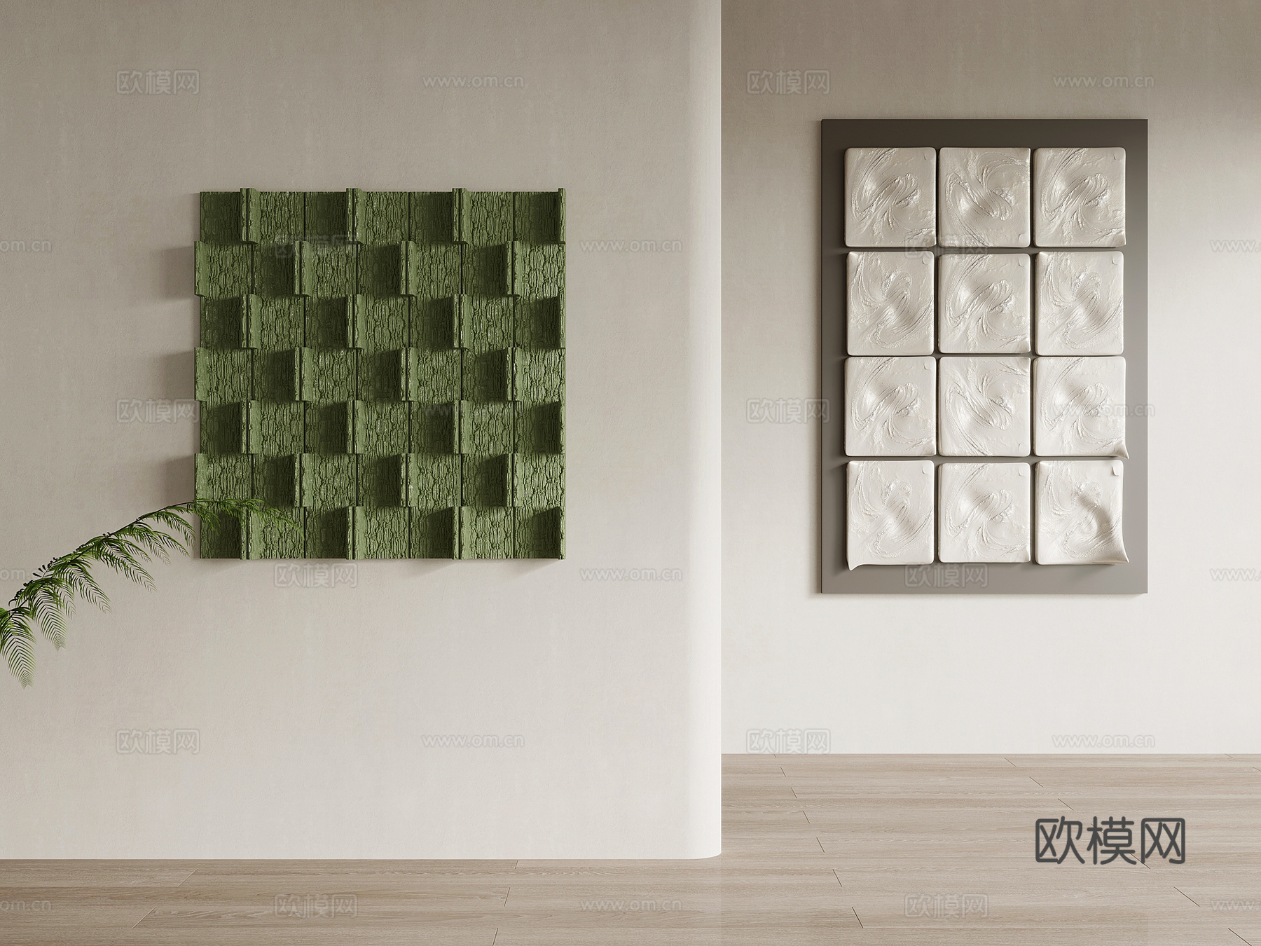 墙饰 现代墙饰挂饰 挂画3d模型