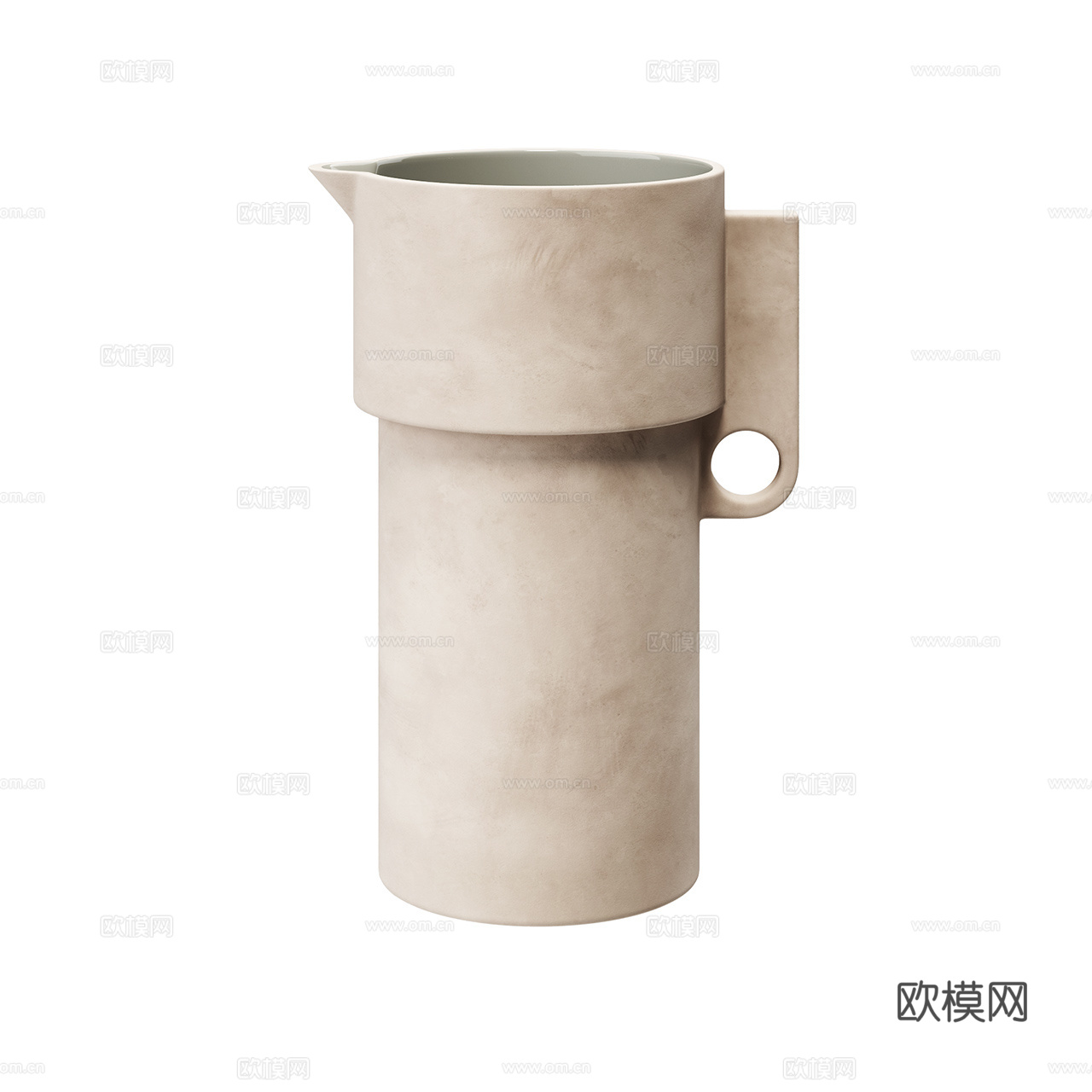 Form & Refine 侘寂风水壶 复古水壶 陶瓷水壶3d模型