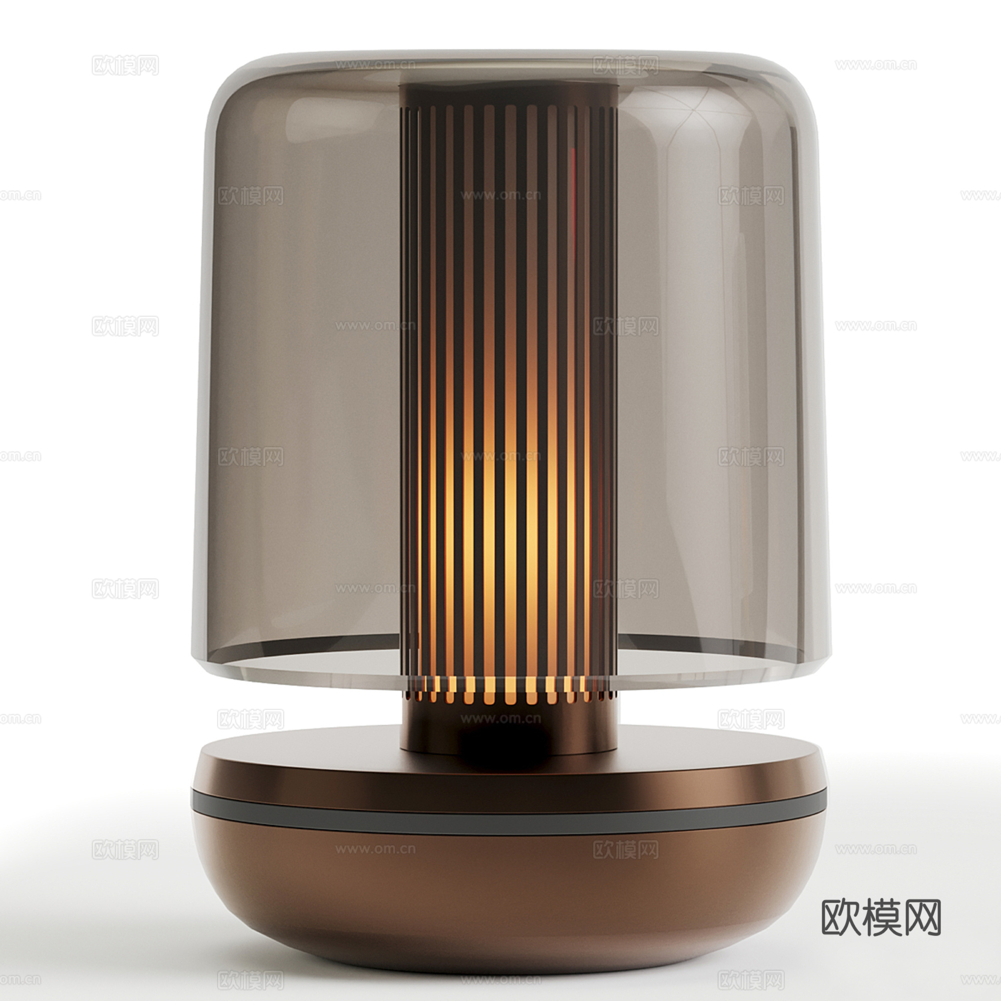 轻奢台灯su模型