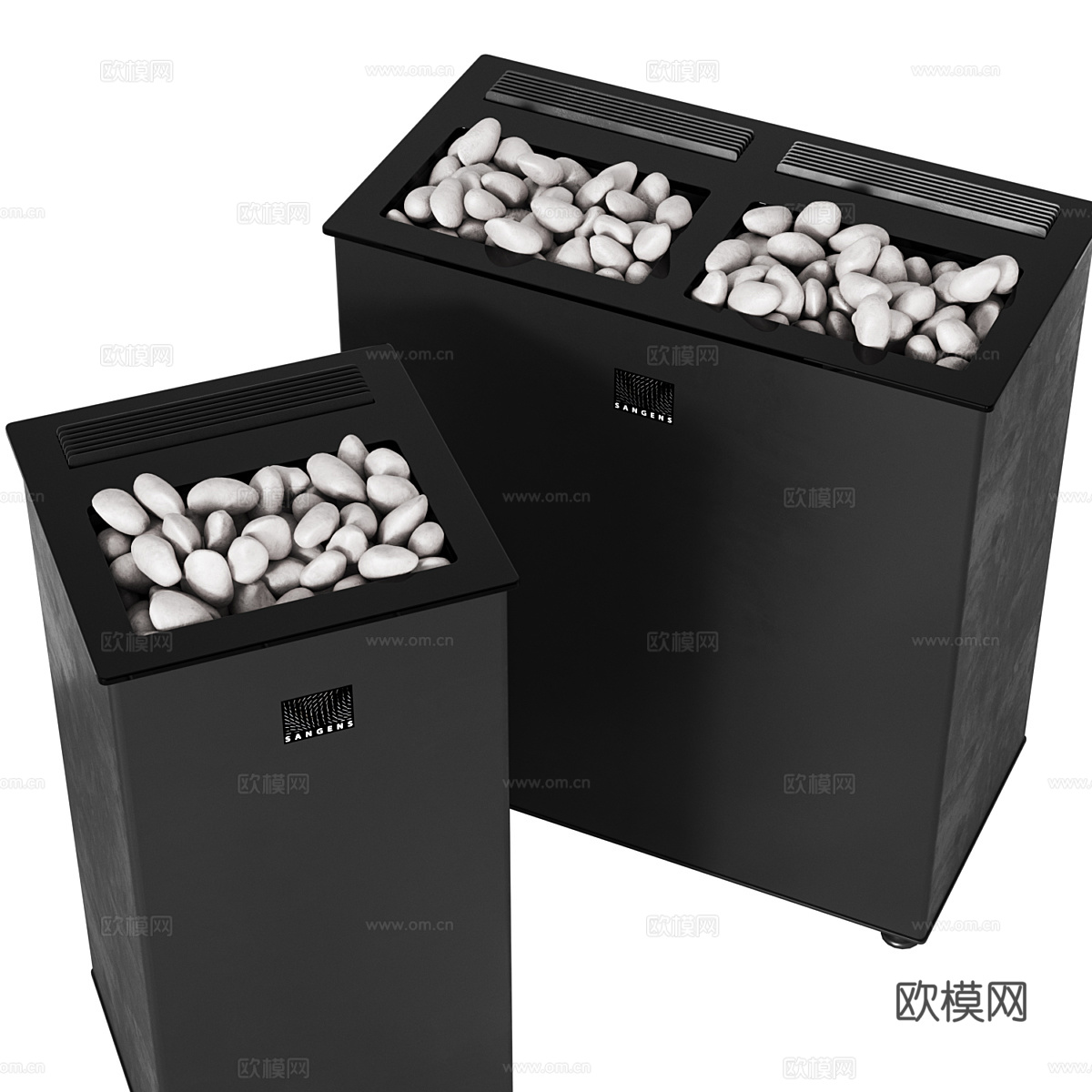 桑拿炉 电桑拿3d模型
