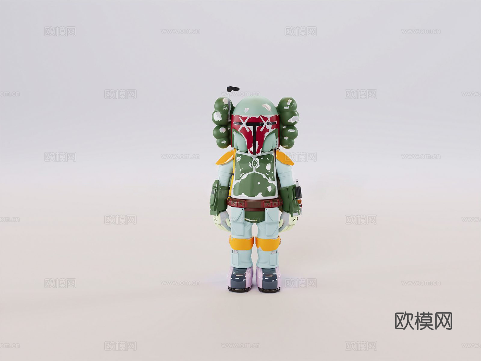 现代艺术品  潮玩 饰品摆件 公仔玩偶 艺术雕塑3d模型