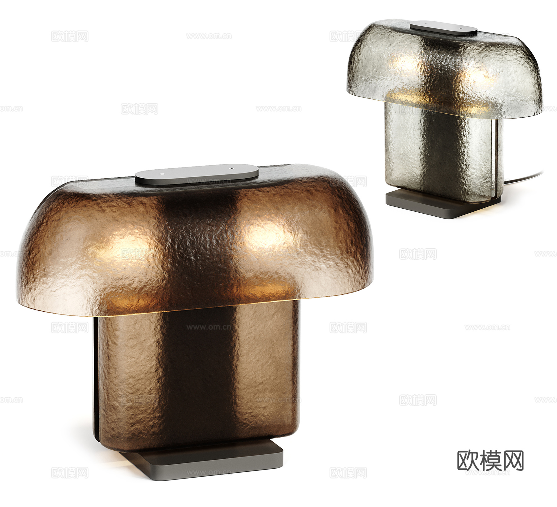 轻奢台灯3d模型