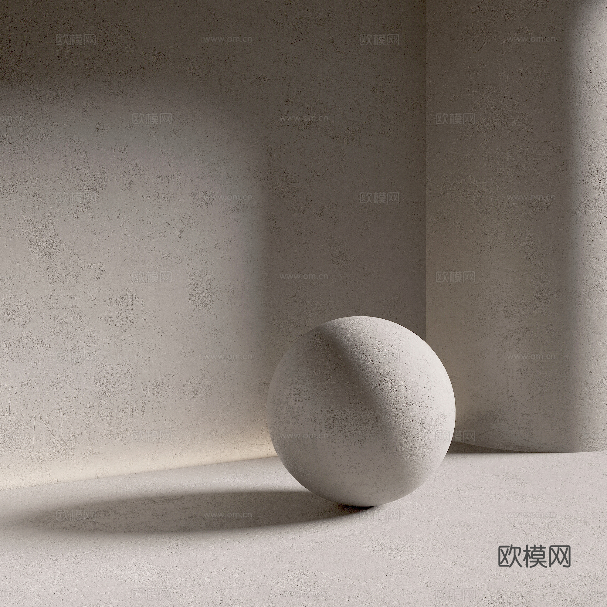 其他墙面 现代艺术漆 微水泥 乳胶漆 涂料3d模型