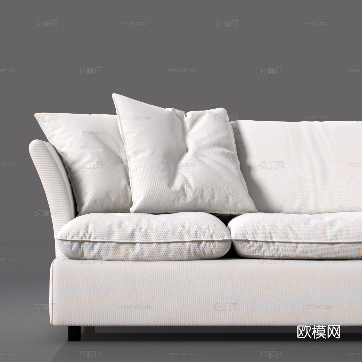 三人沙发 沙发 多人沙发3d模型